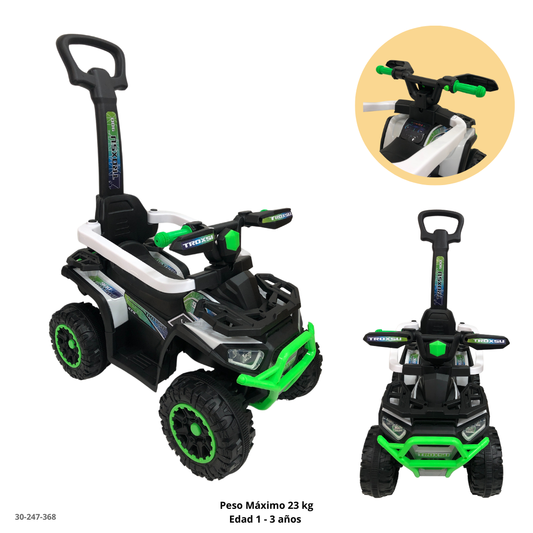 MOTO VERDE PARA NIÑOS - terraza, plástico