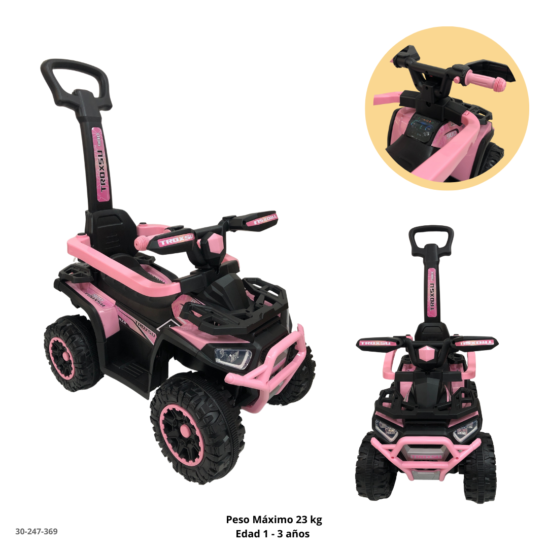 MOTO ROSA PARA NIÑOS - plástico