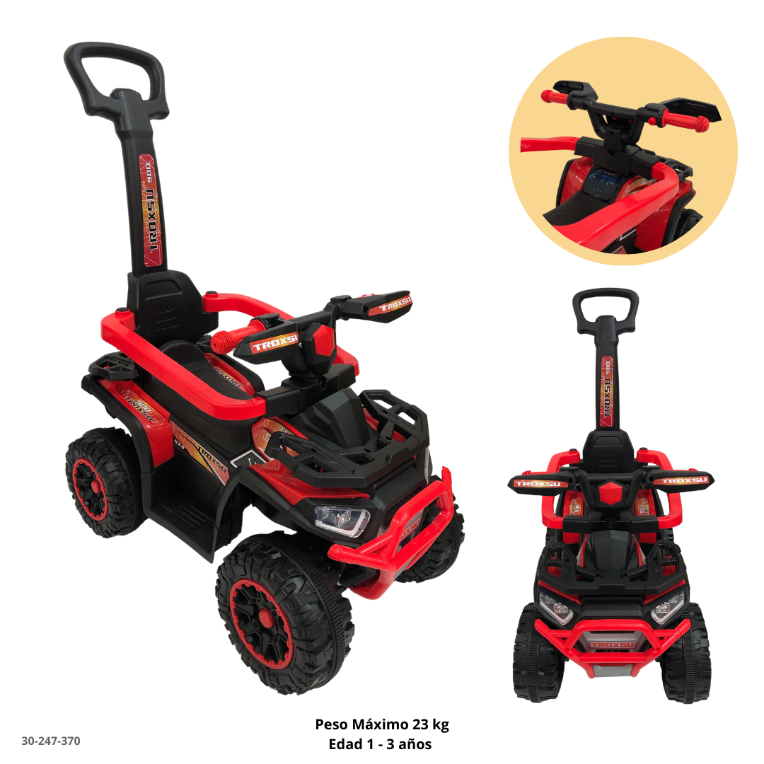 MOTO ROJA PARA NIÑOS