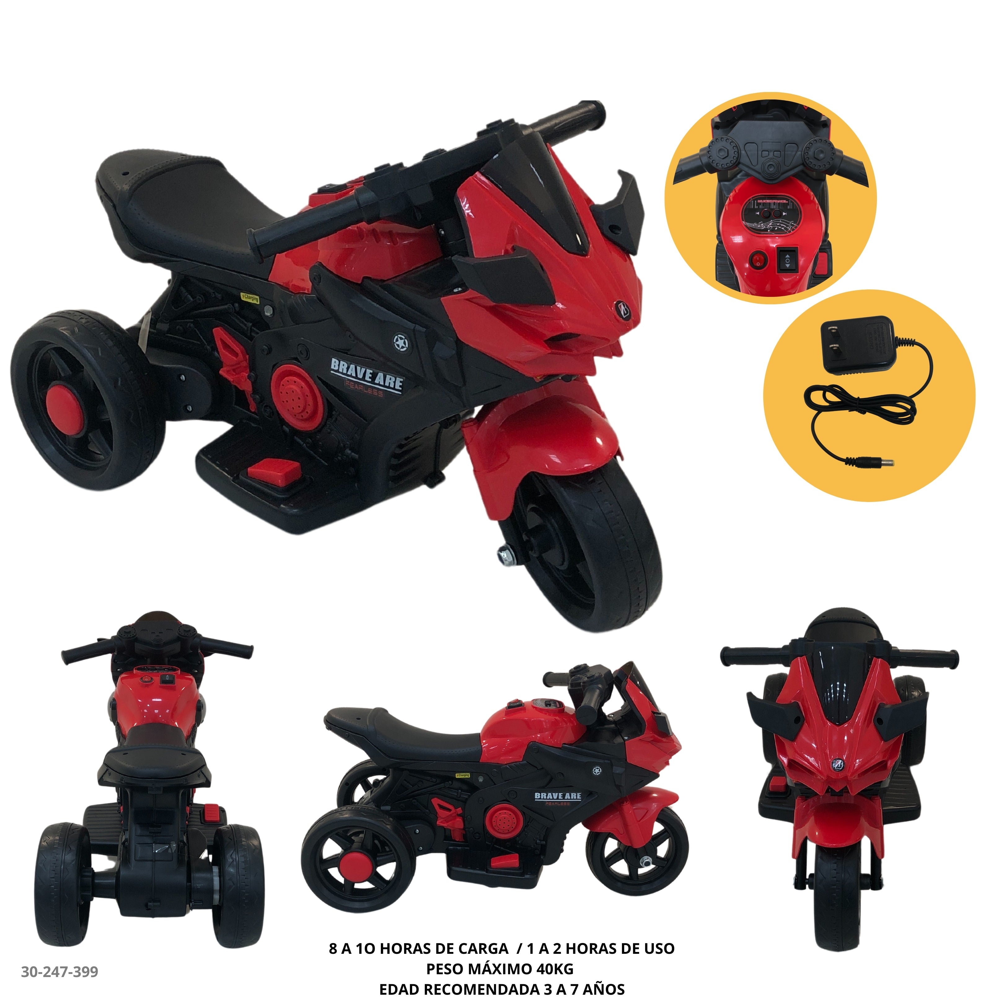 MOTO ROJO