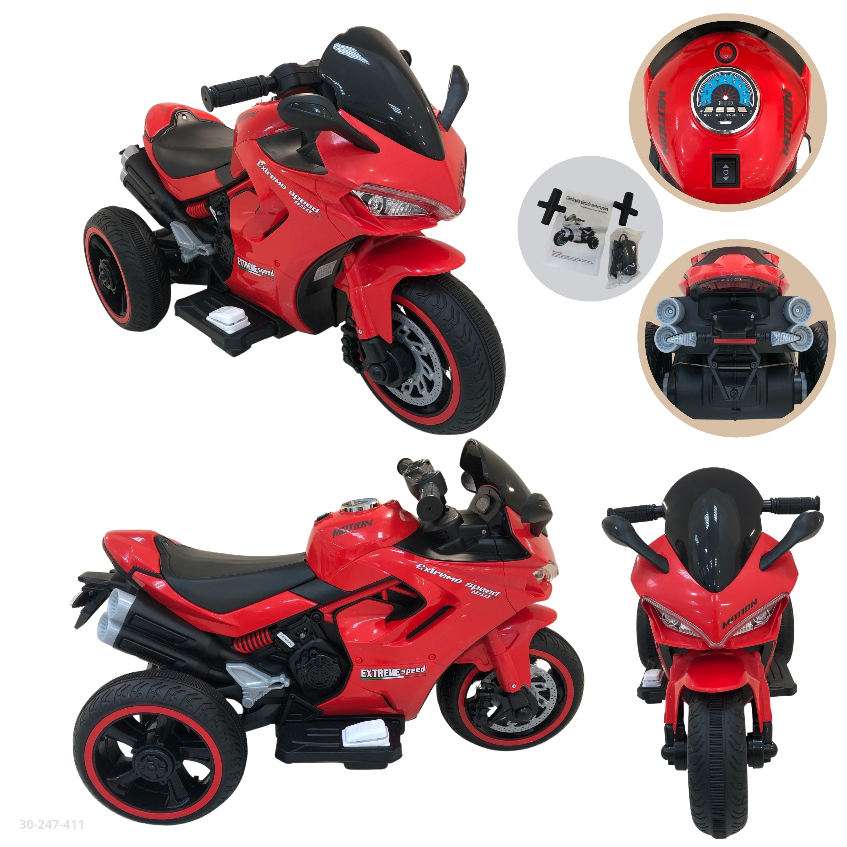 MOTO NINJA ROJA