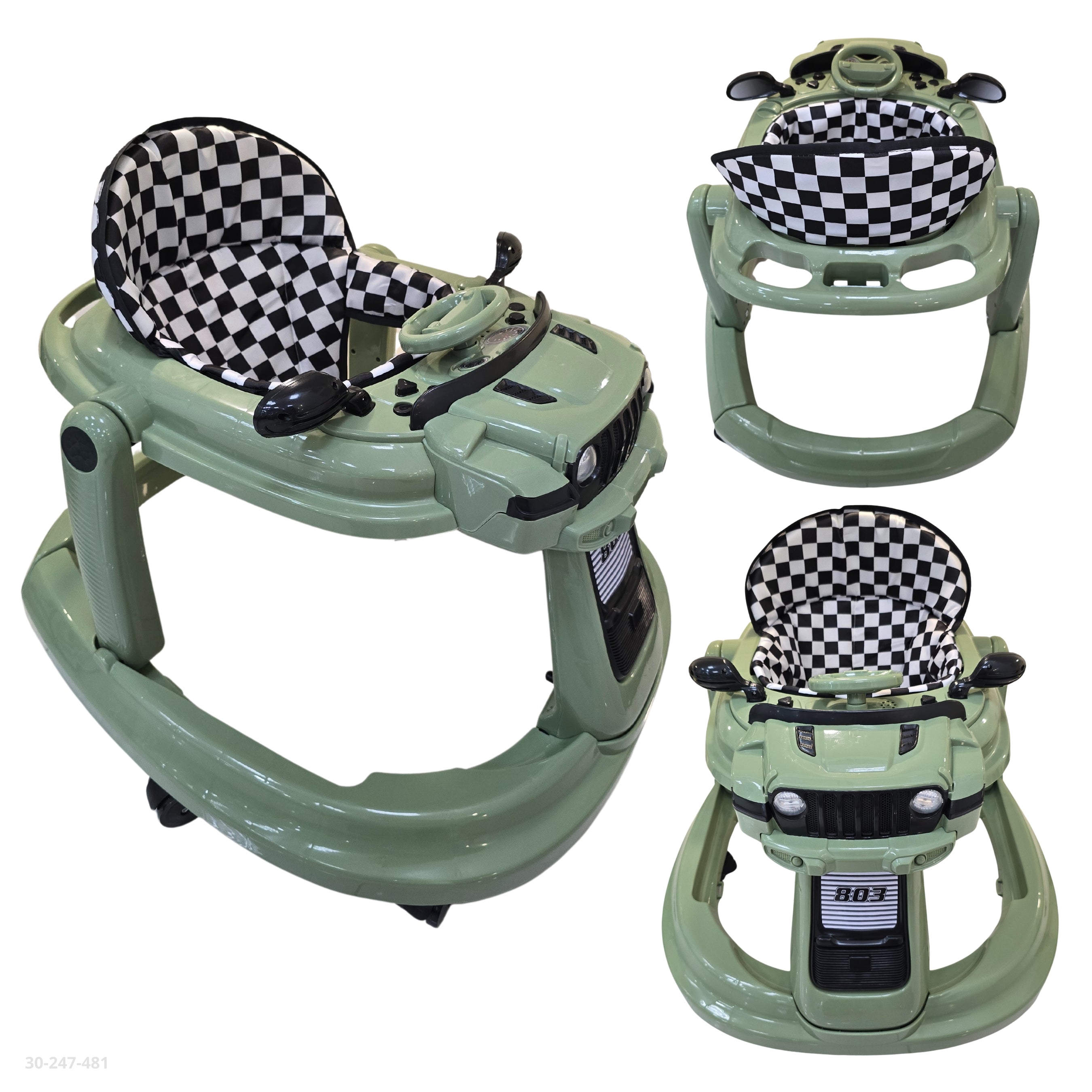 ANDADERA VERDE PARA BEBE