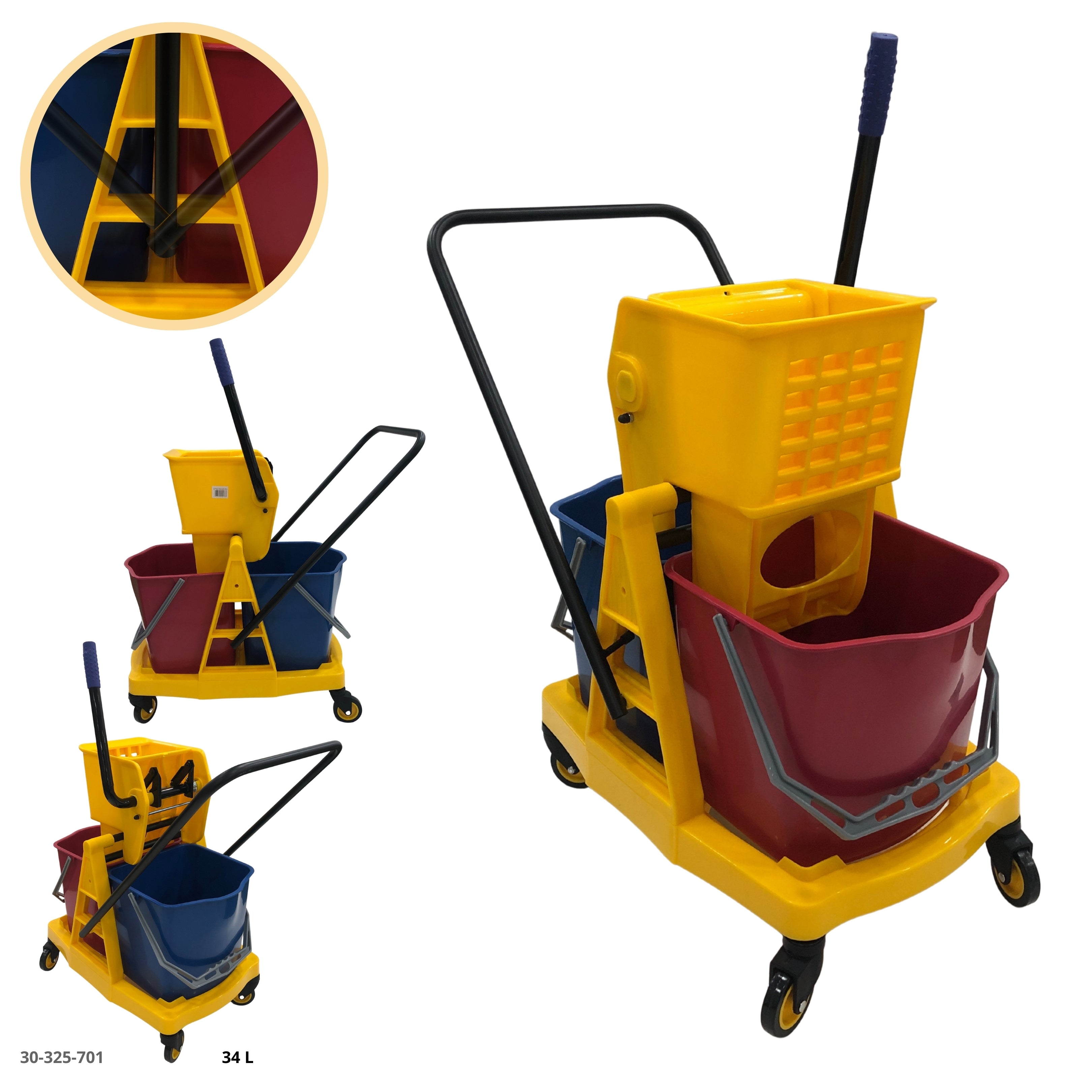 CUBO EXPRIMIDOR P/TRAPEADOR 34L