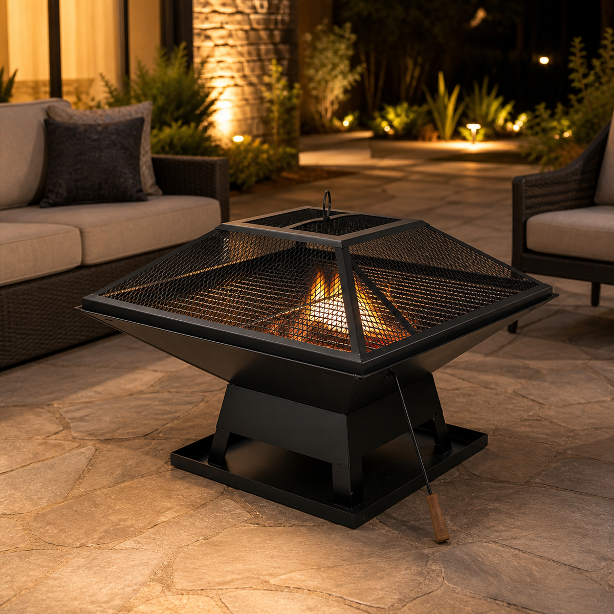 30-330-757 - barbacoa en ambiente exterior