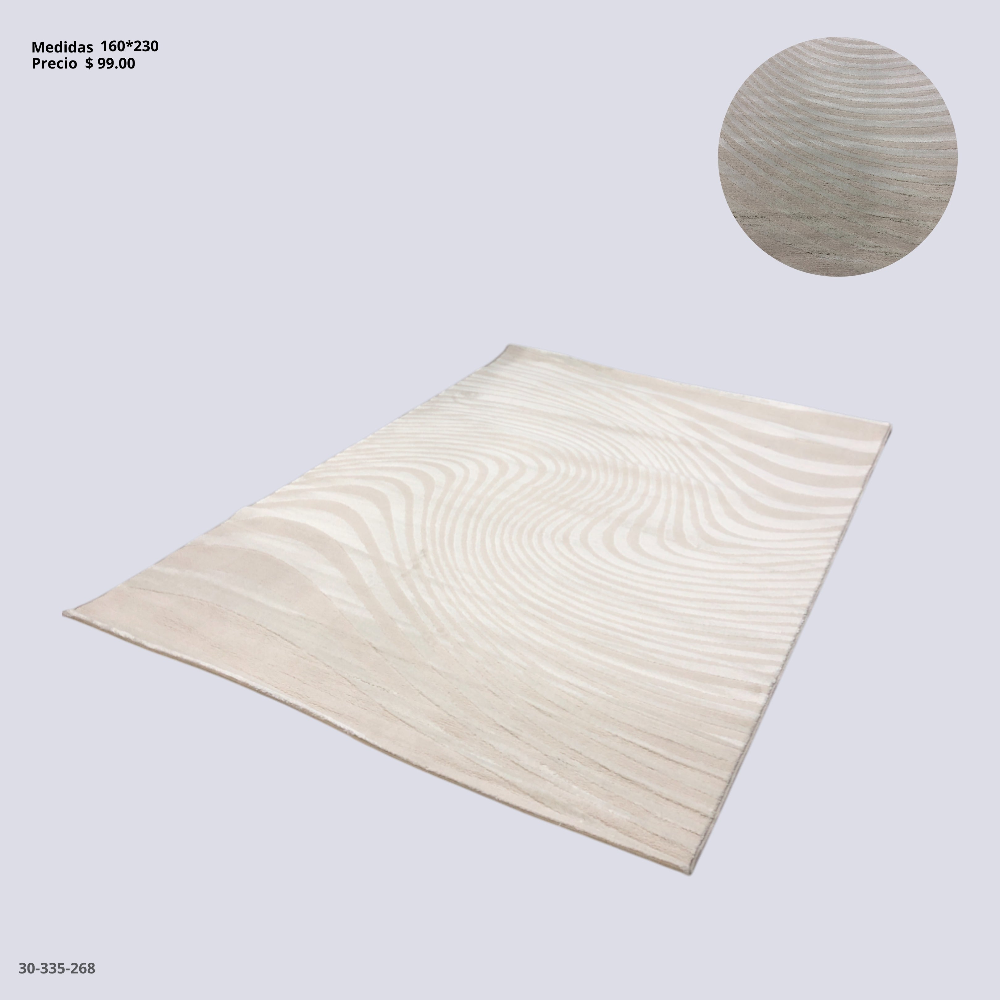 ALFOMBRA DE HOGAR 160*230 CM ESTILO 19