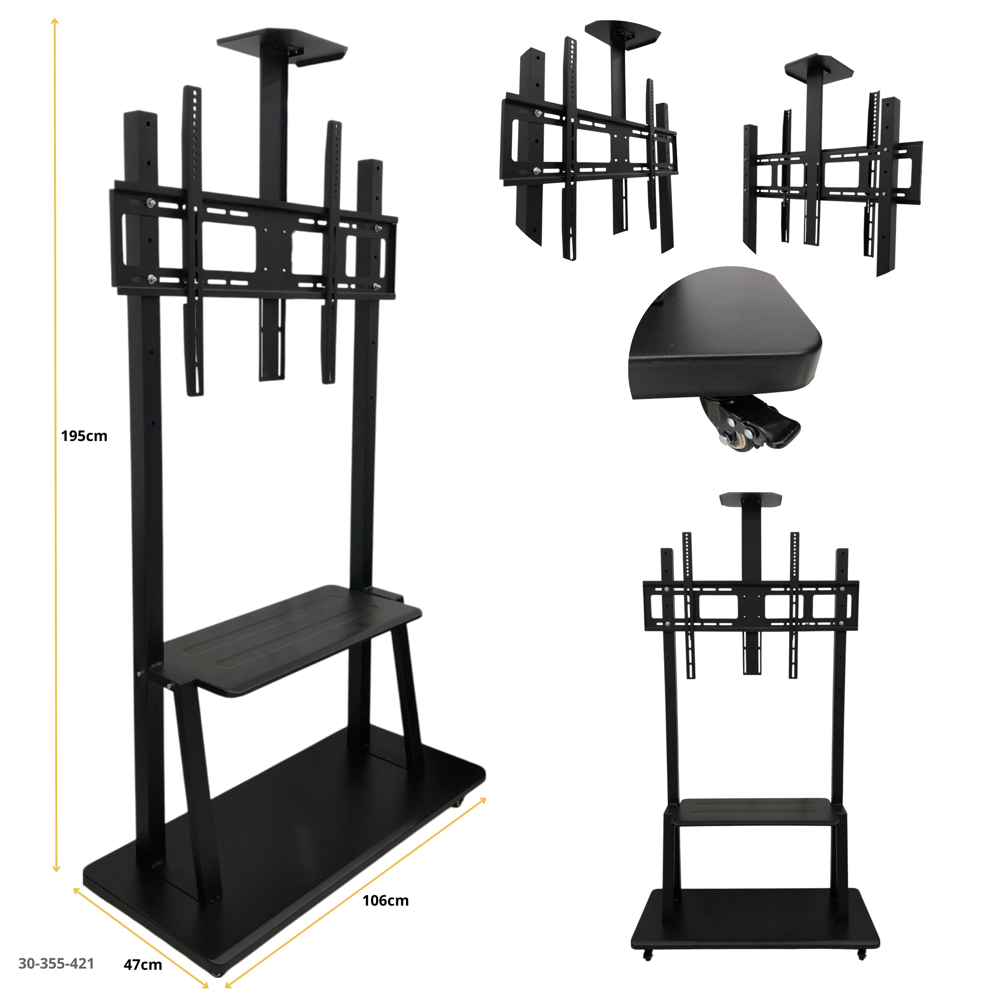 MUEBLE DE TV METALICO DE 60"-100"