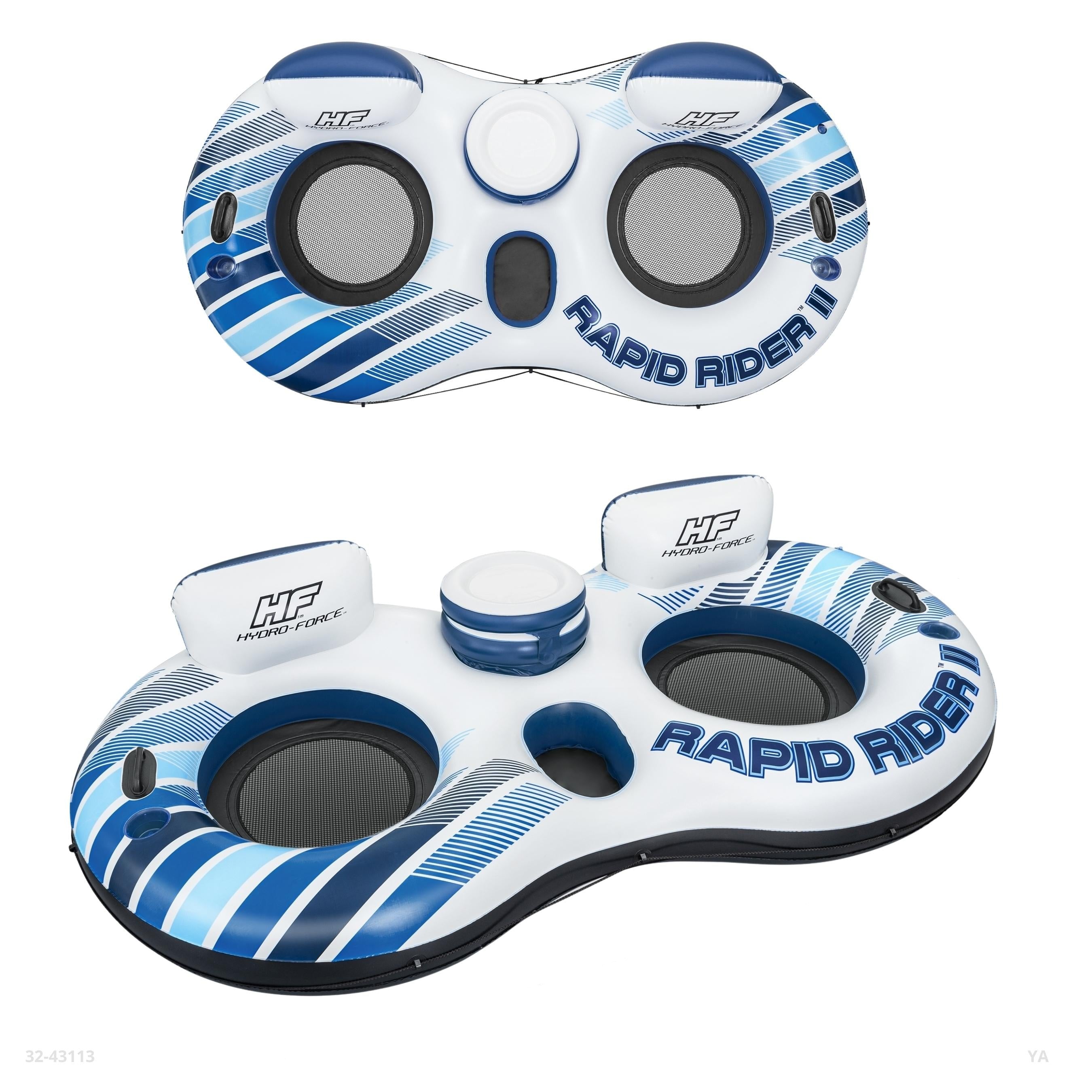 FLOTADOR DOBLE P/ADULTO 251*132CM