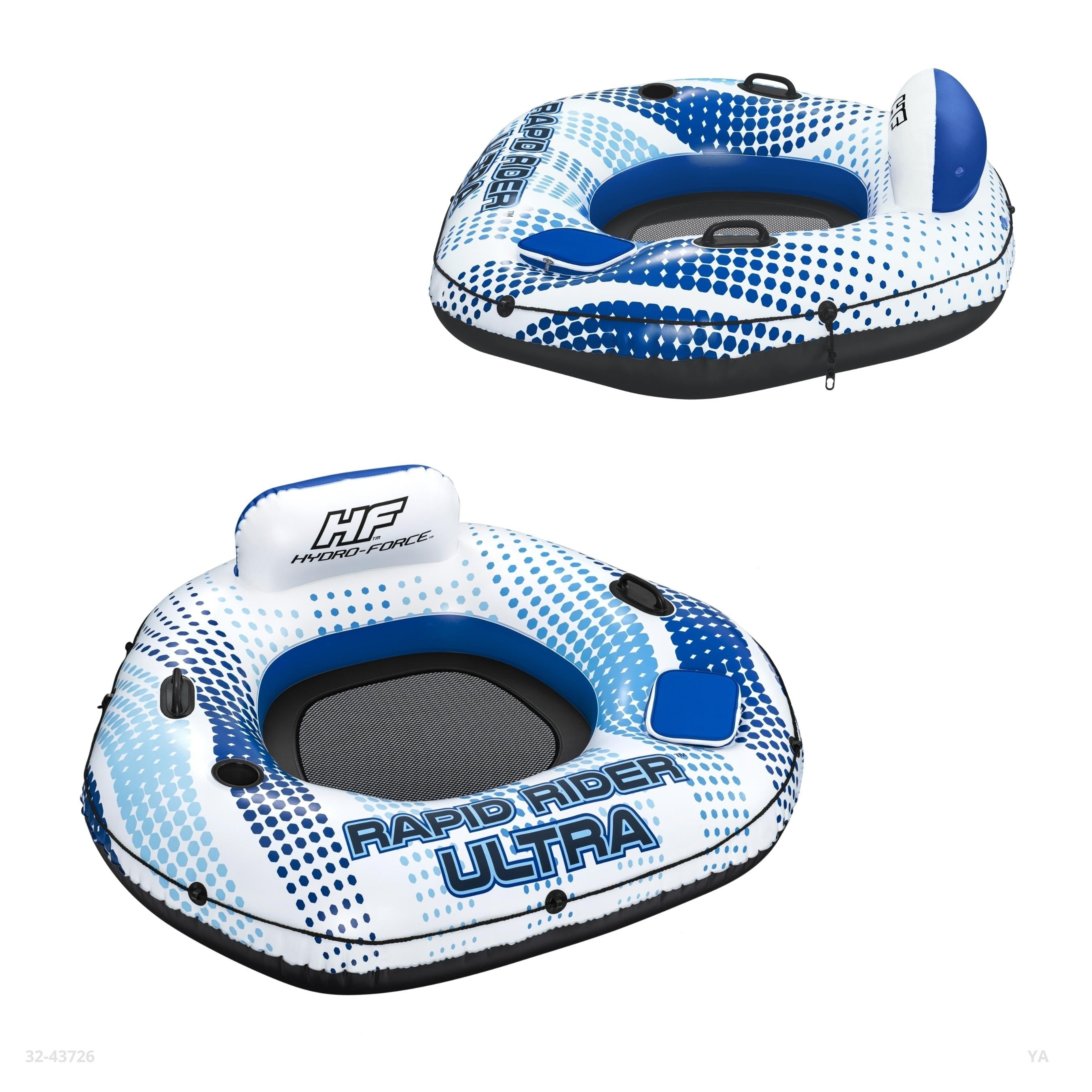 FLOTADOR AZUL 165*148CM