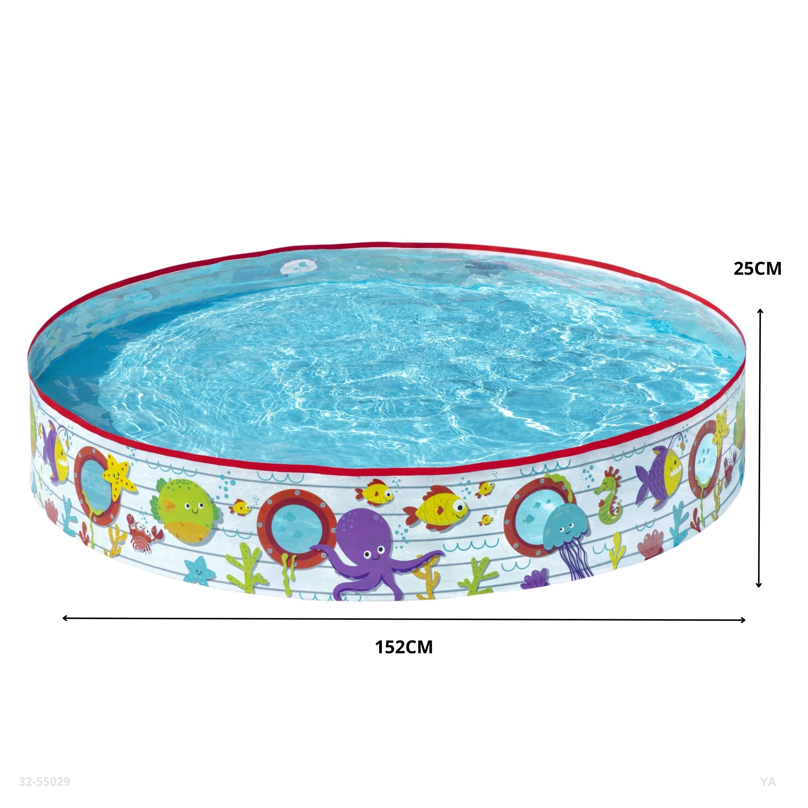 Piscina Plastica Redonda para Niños 152*25CM