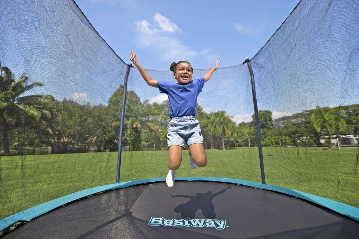 Trampolín Bestway Xtreme Air 10 pies 305 cm - en uso (32-59103)