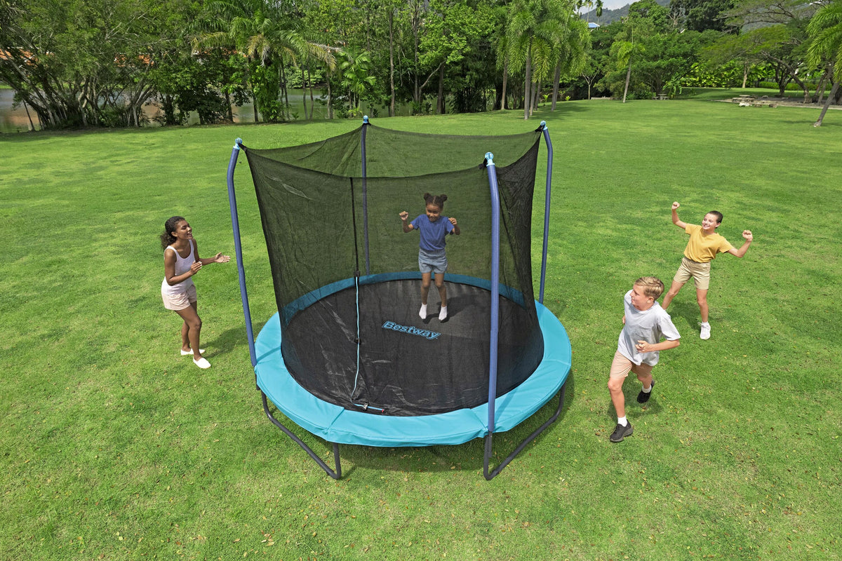 Trampolín Bestway Xtreme Air 10 pies 305 cm - en uso (32-59103)