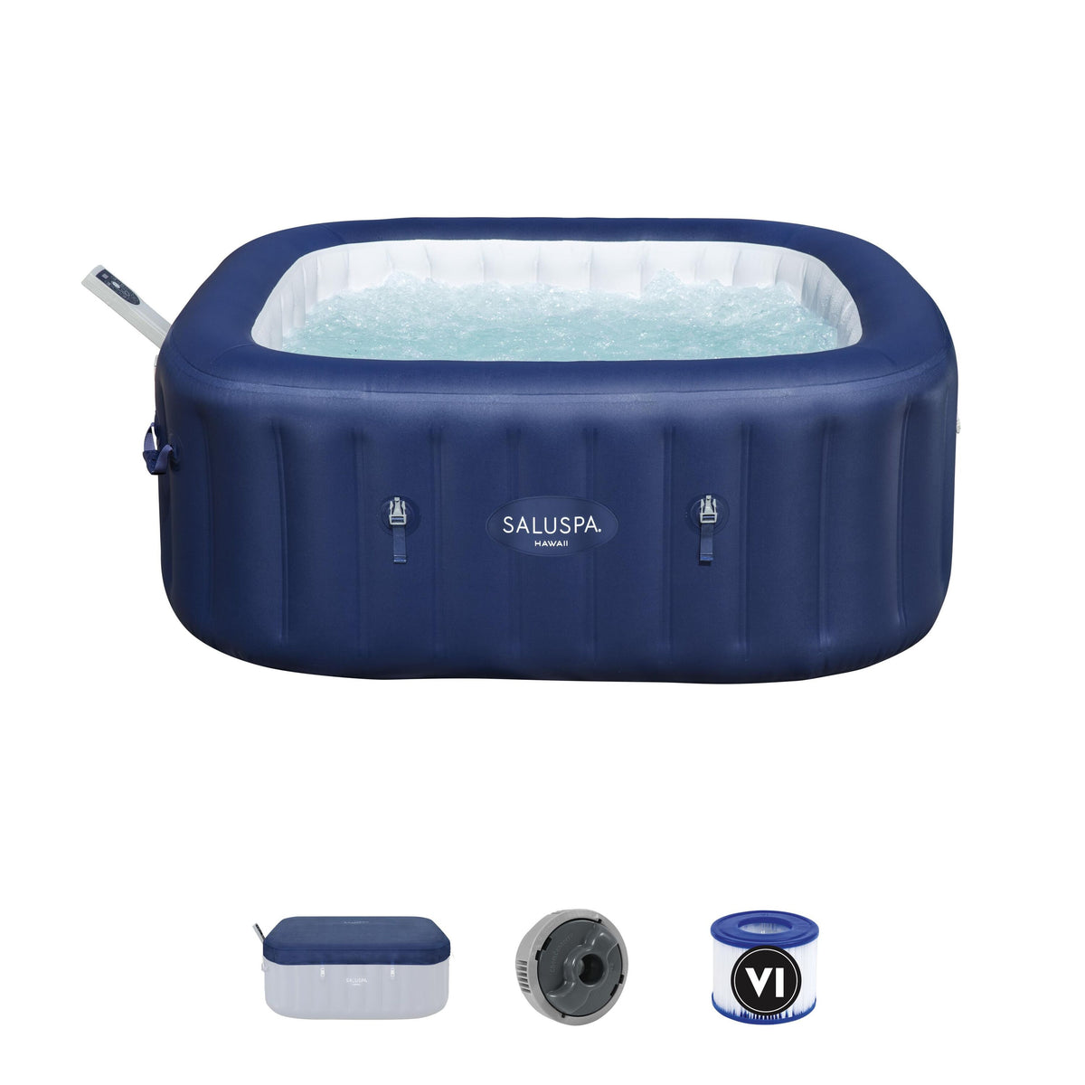Jacuzzi inflable Bestway SaluSpa Hawaii Smart AirJet - set completo (32-6002B)