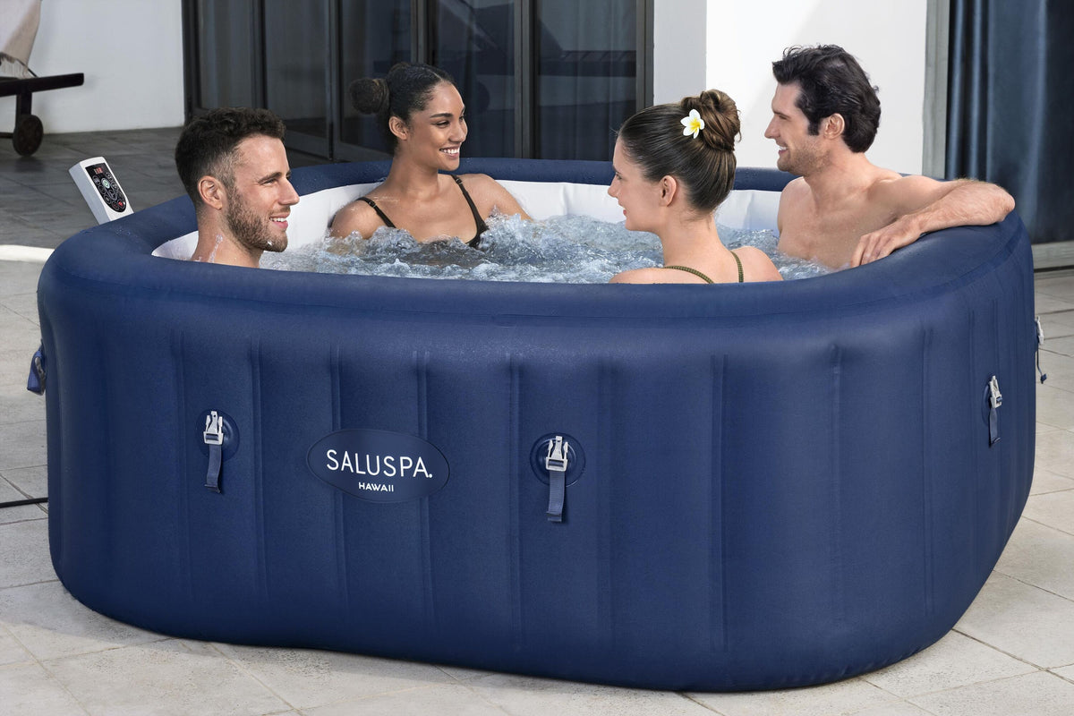 Jacuzzi inflable Bestway SaluSpa Hawaii Smart AirJet - en uso (32-6002B)