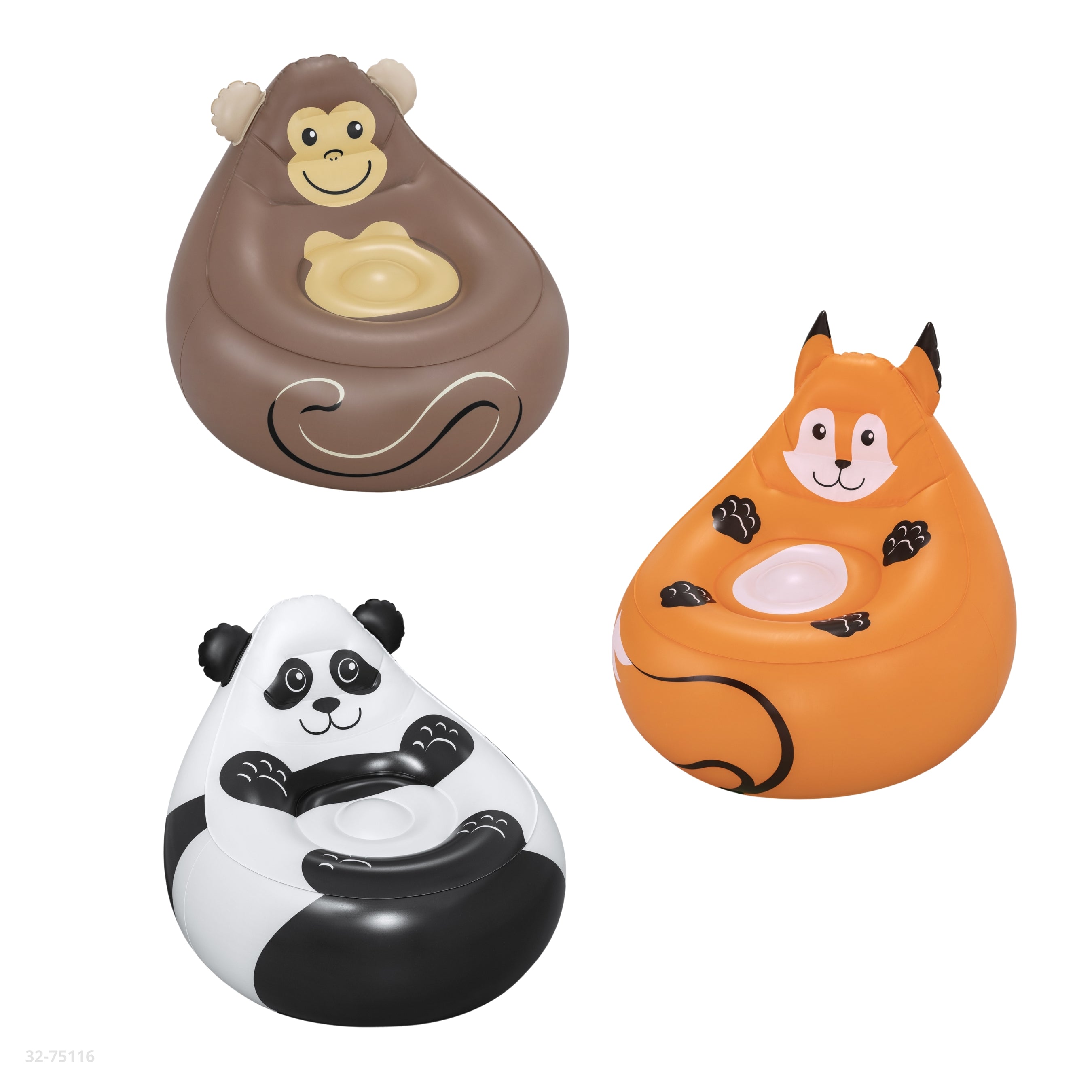 SILLA INFLABLE DE ANIMALES