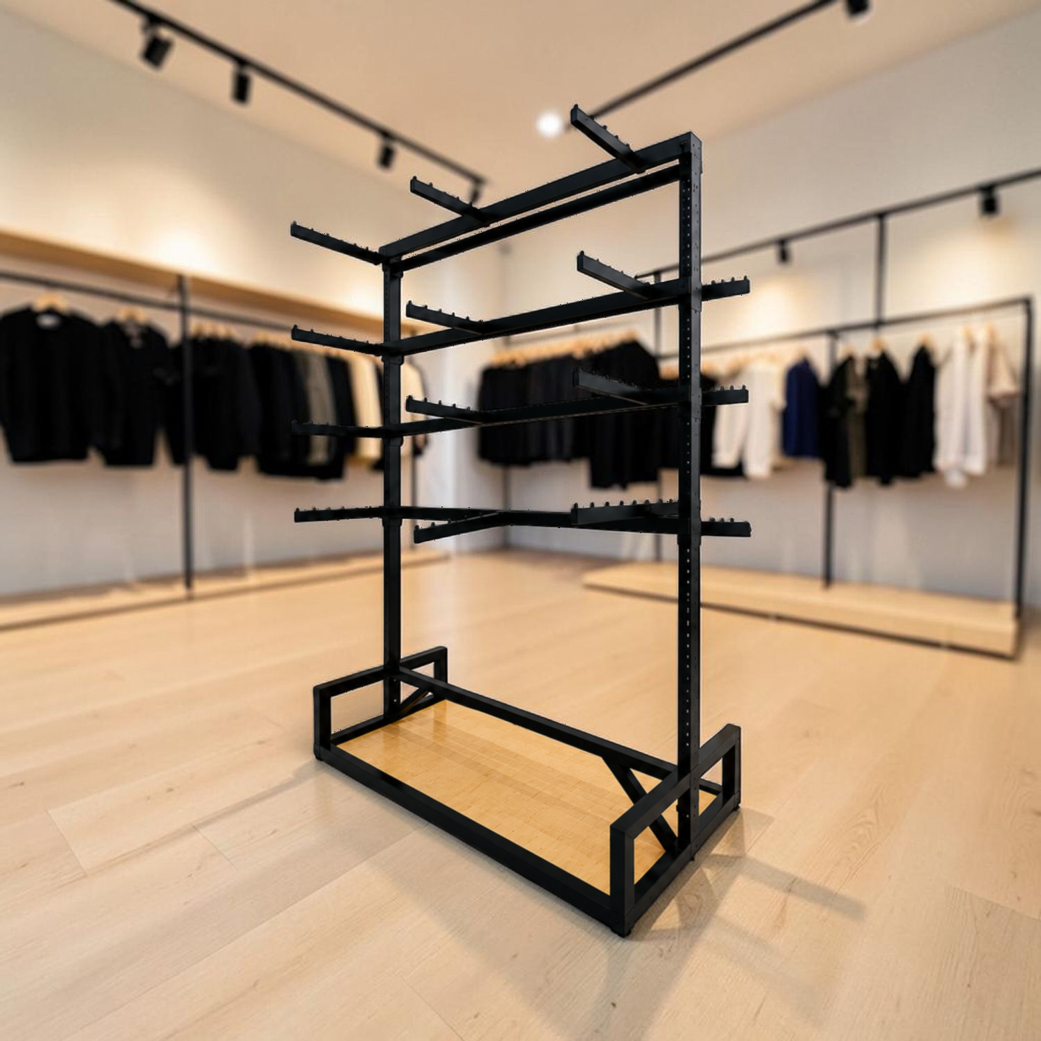 Rack Negro en ambiente