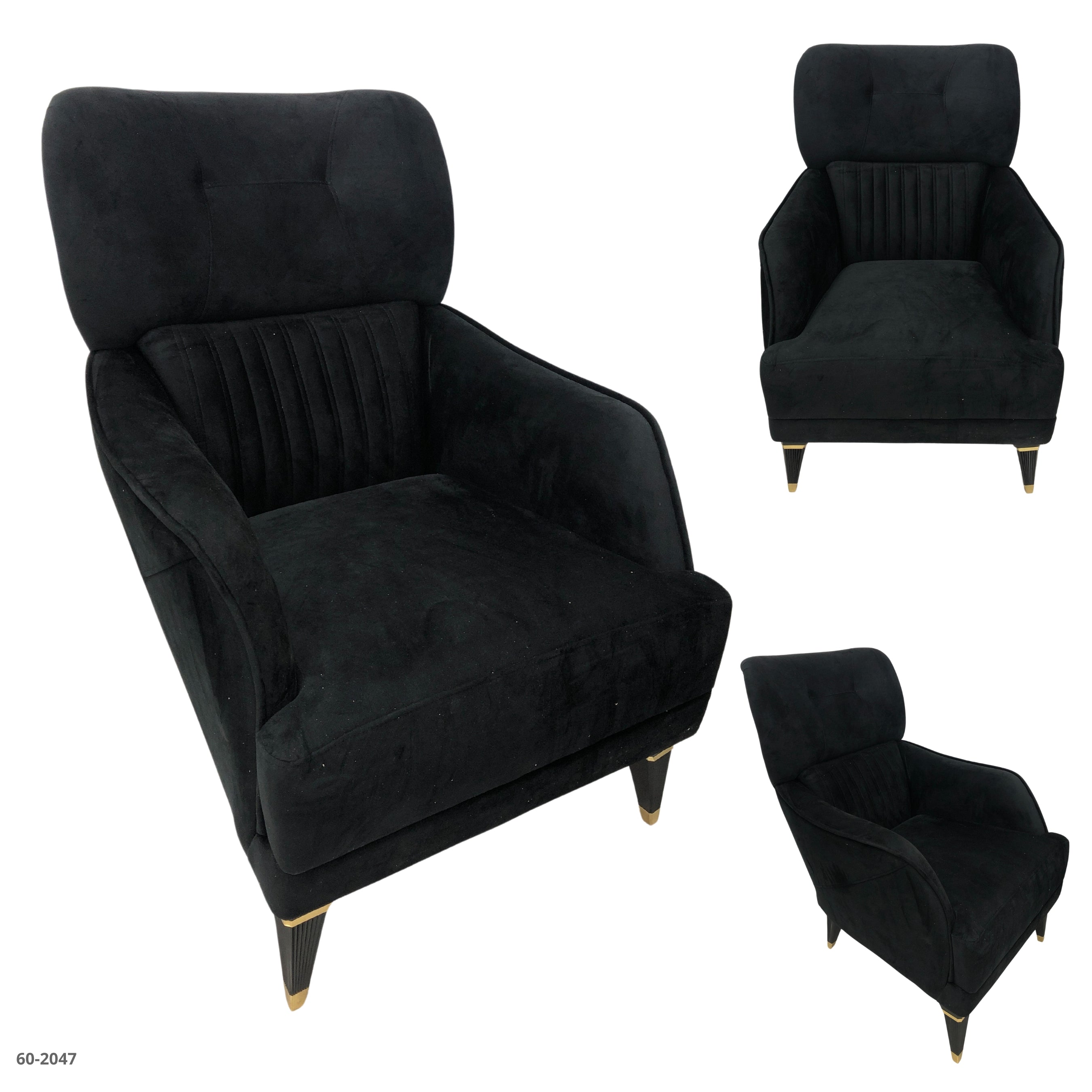 SILLA POLTRONA NEGRO