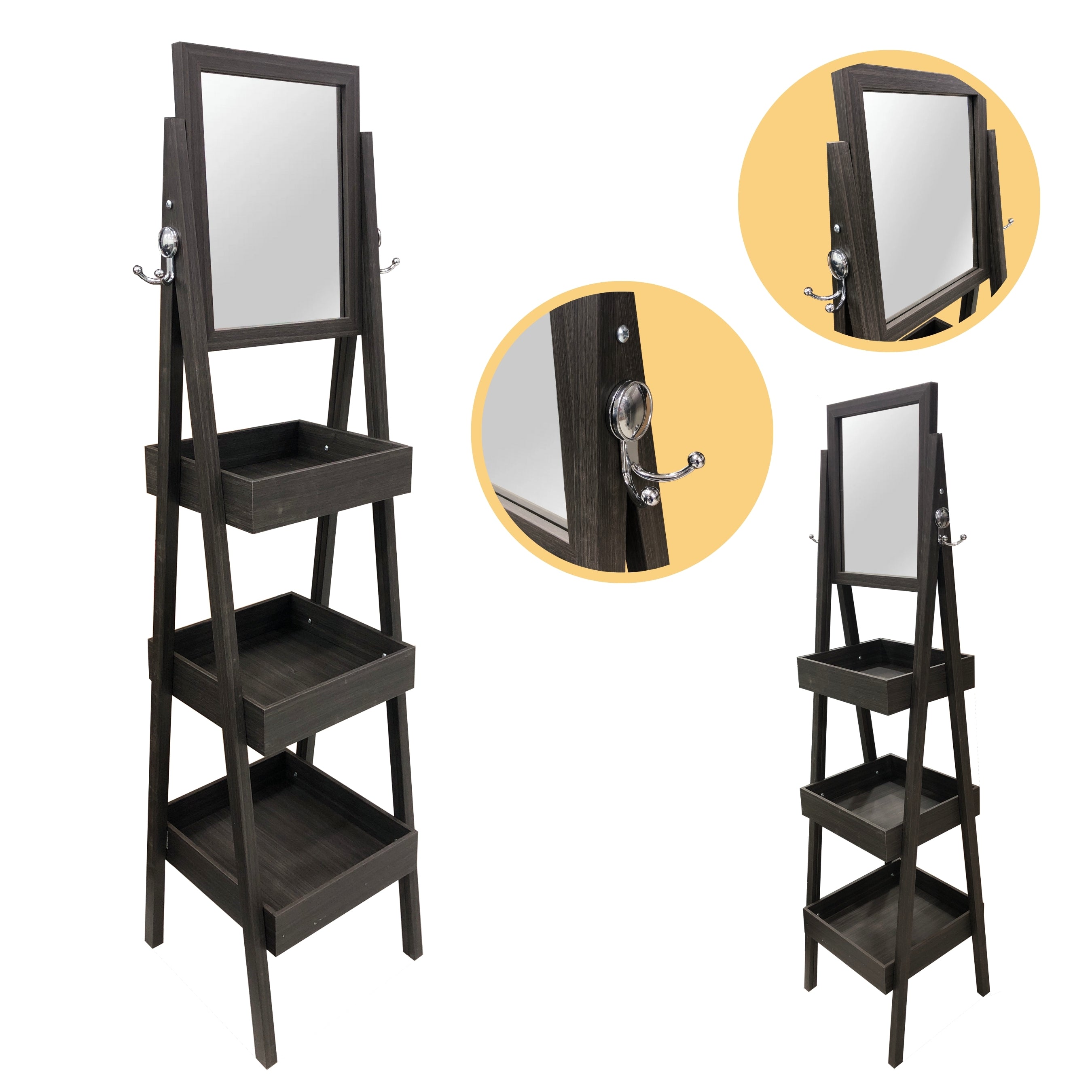 ESTANTERIA CON ESPEJO/BALABAN