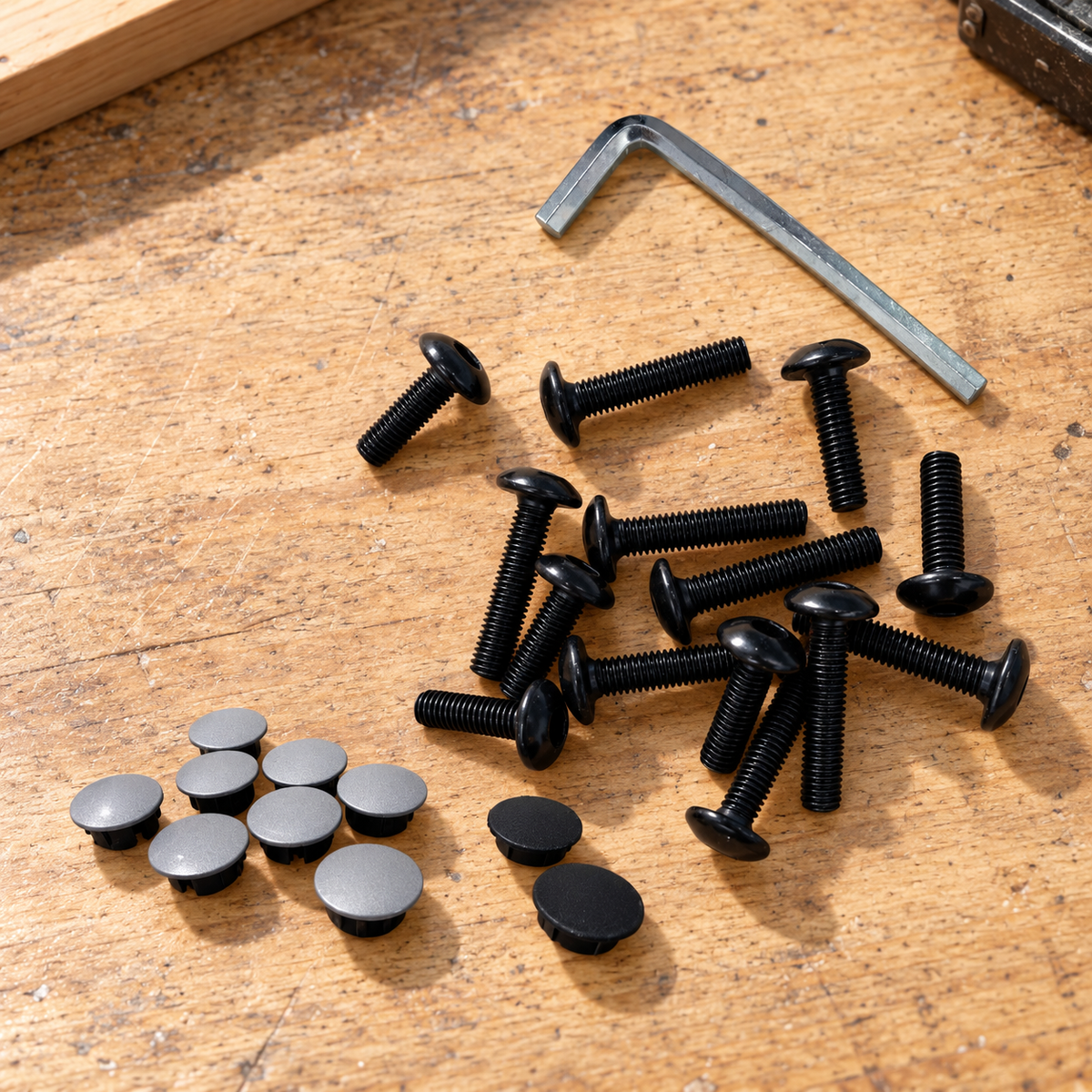 Juego de Tornillos en ambiente