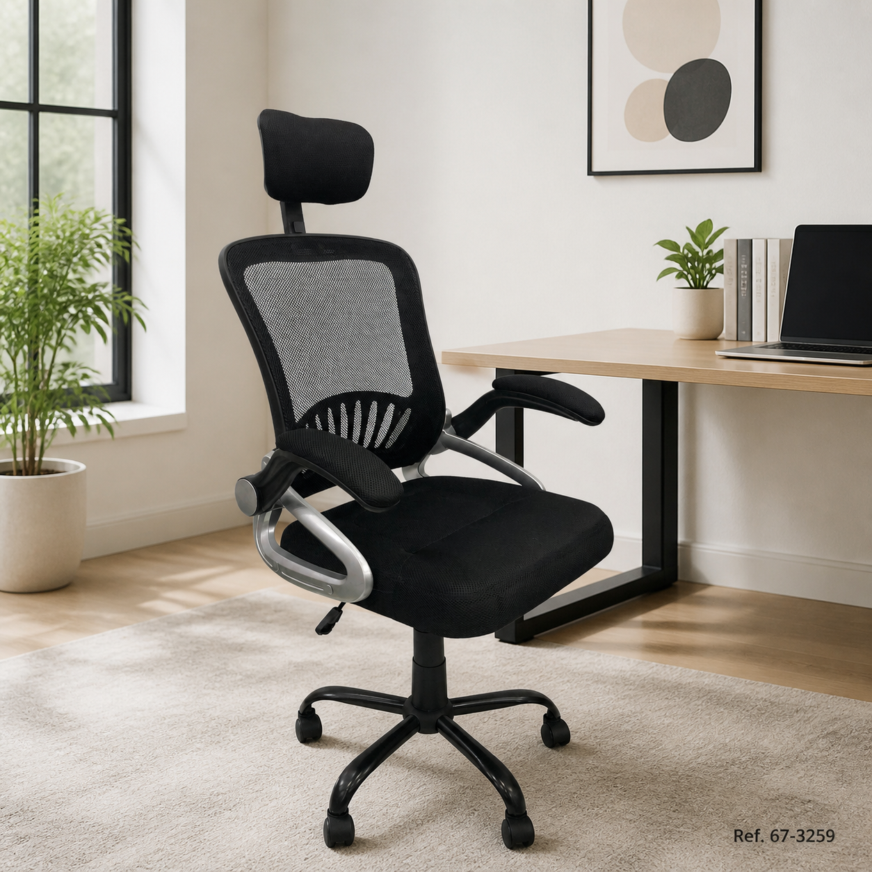 Silla de oficina Ref. 67-3259 en ambiente