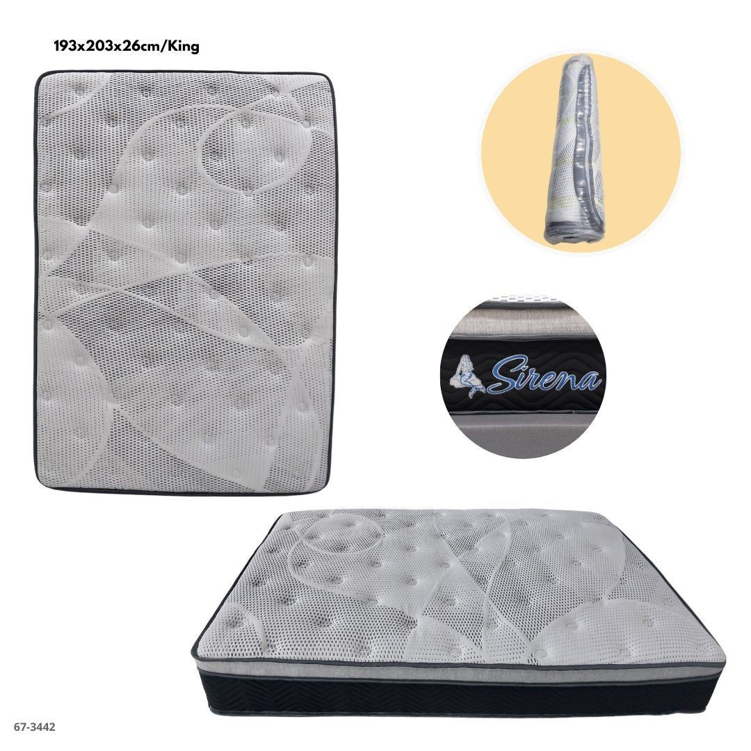 COLCHON EMPACADO AL VACIO SIRENA