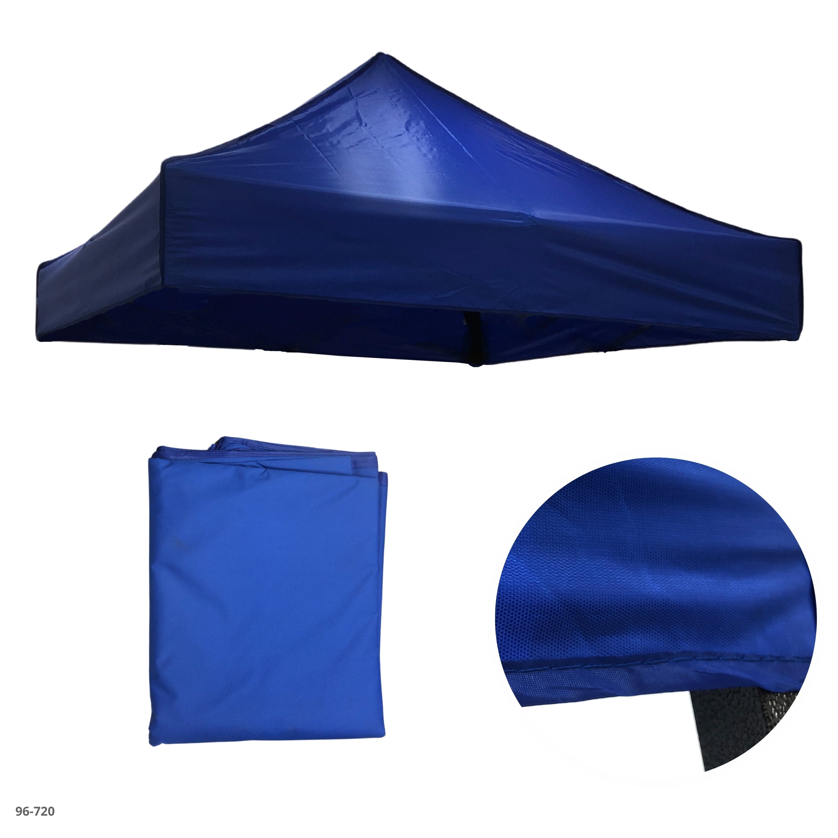 LONA 420D AZUL 2X2