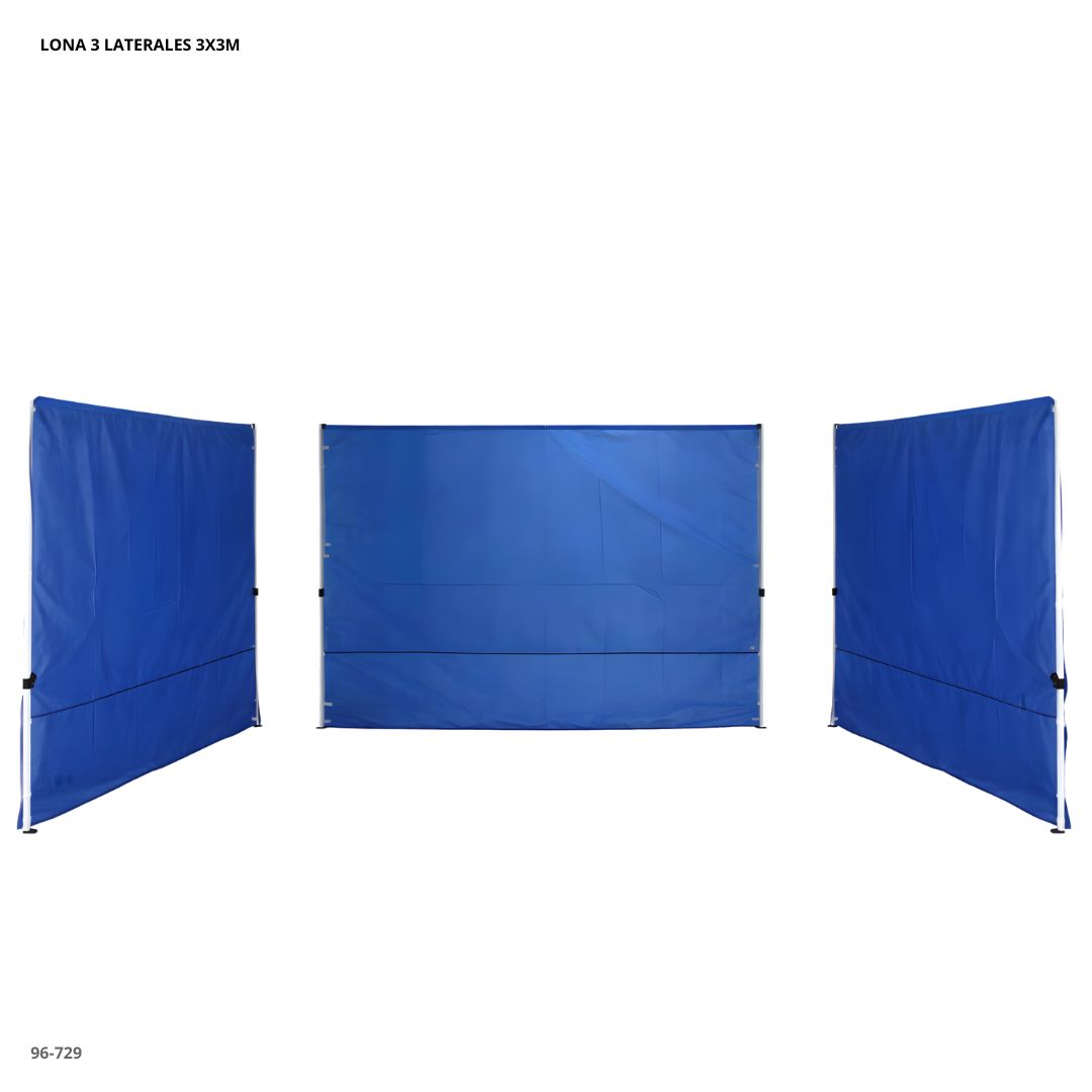 Lona 3 Laterales Azul