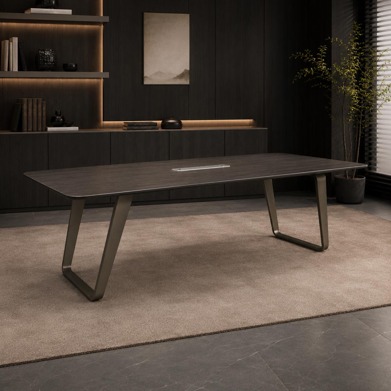 MESA DE CONFERENCIA 240*110*75CM