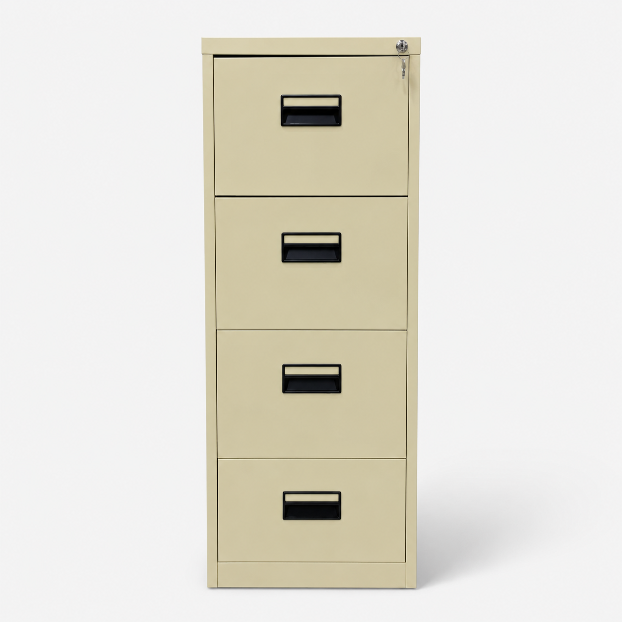 ARCHIVADOR METALICO 4 GAVETAS BEIGE OSCURO
