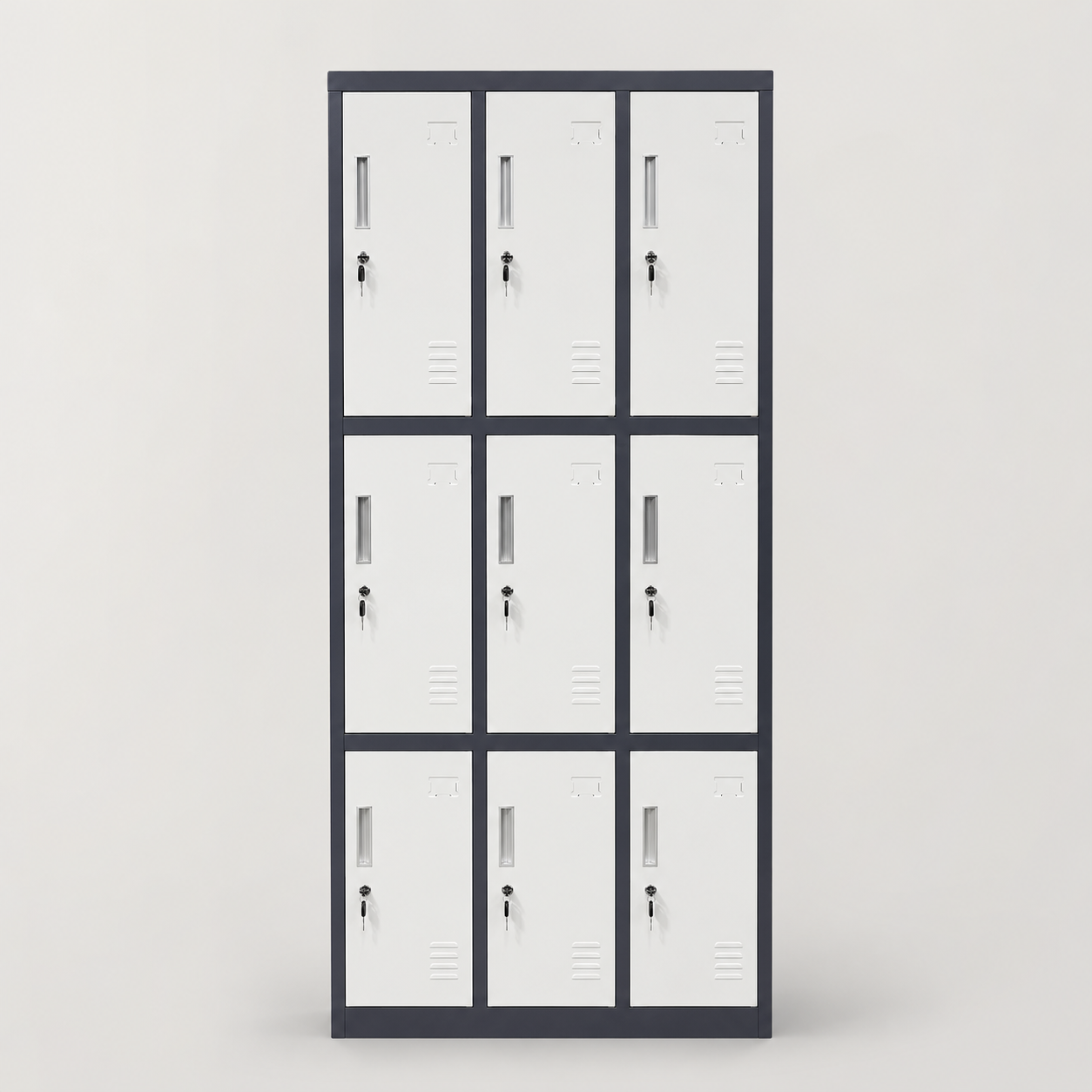 Casillero Metalico 9 Puertas Plegable