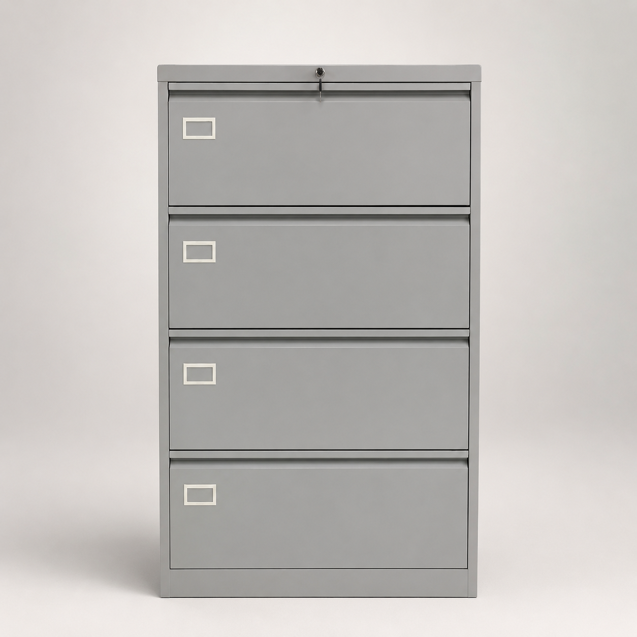 ARCHIVADOR LATERAL METALICO 4 GAVETAS 90X133X45CM
