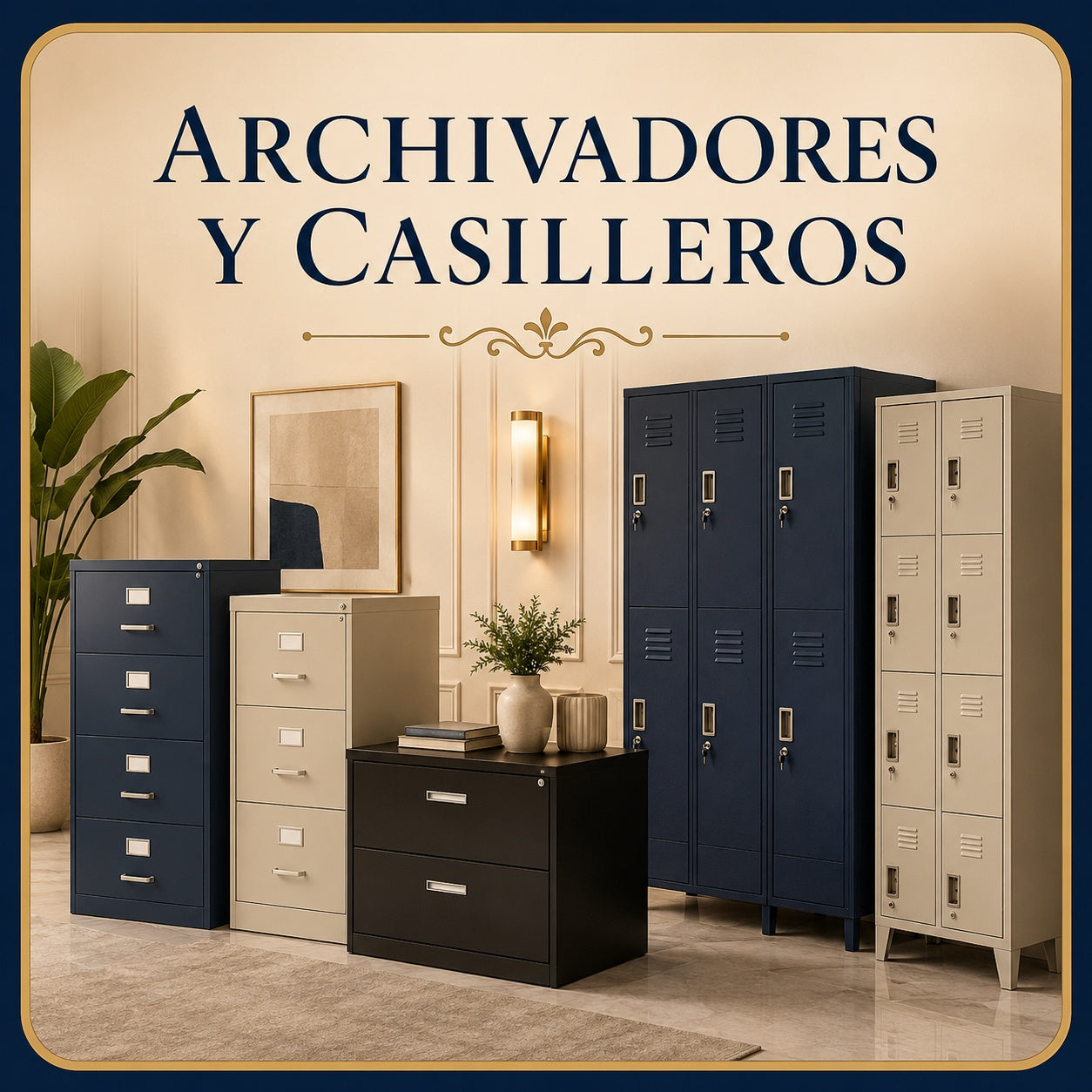 archivadores y casilleros