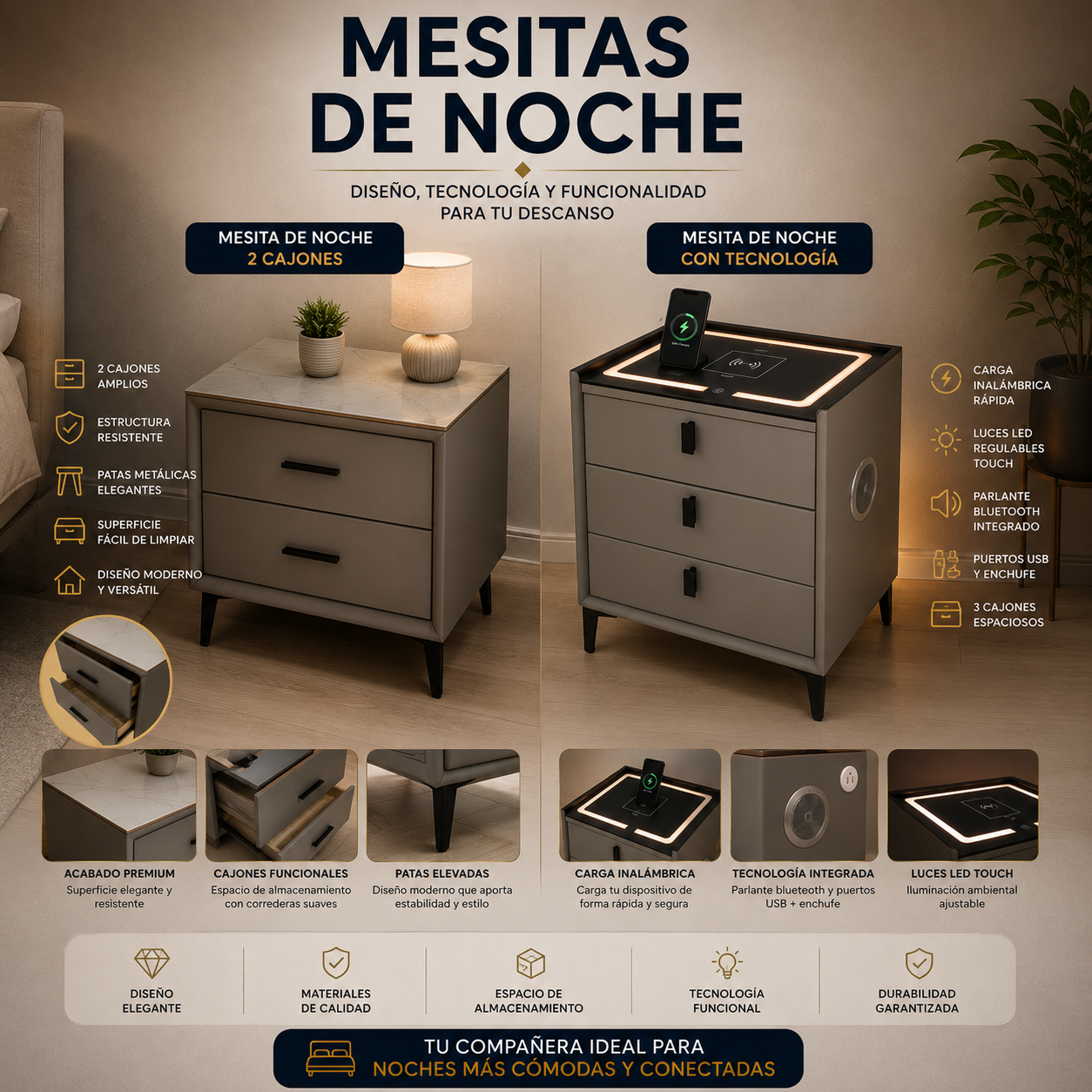 Mesitas De Noche