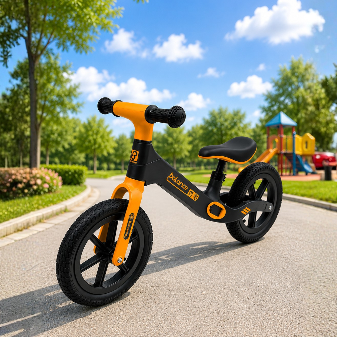 Bicicleta balance sin pedal naranja