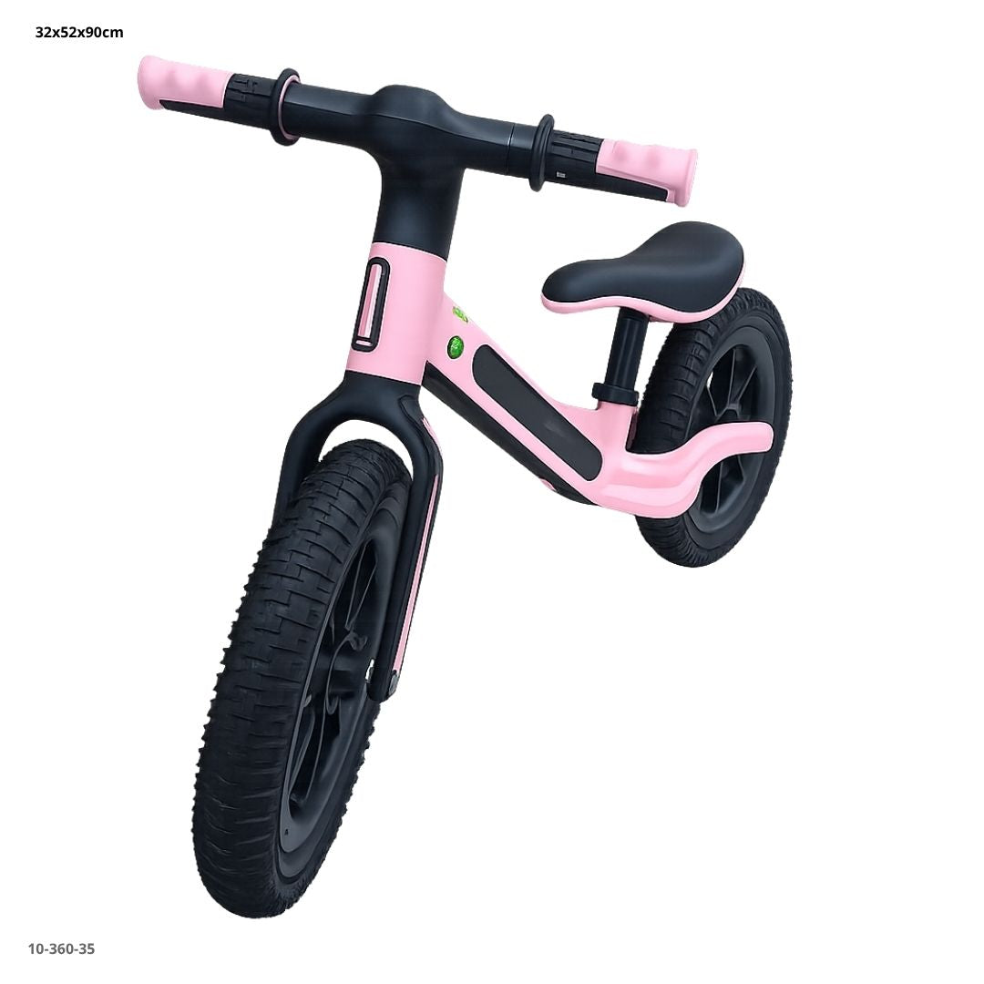 BICICLETA BALANCE SIN PEDAL ROSADO PARA NIÑAS