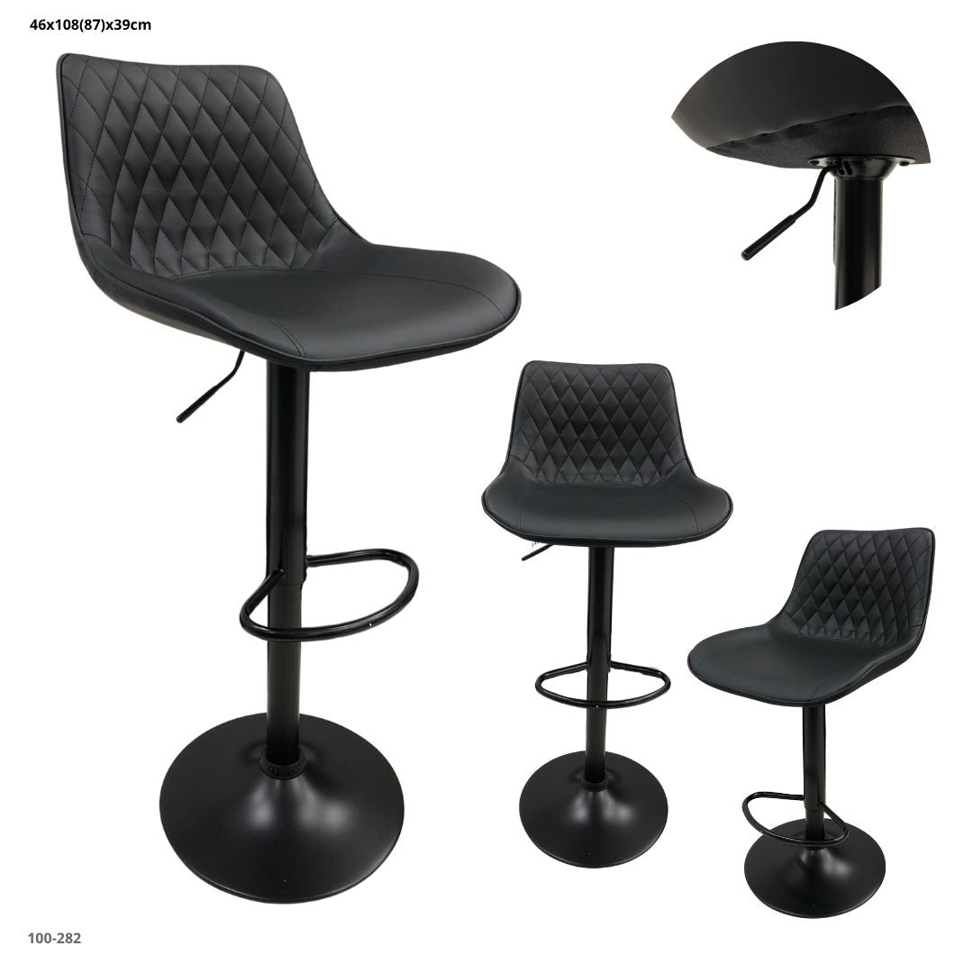 GREEN FABRIC BAR CHAIR / 30-212-88