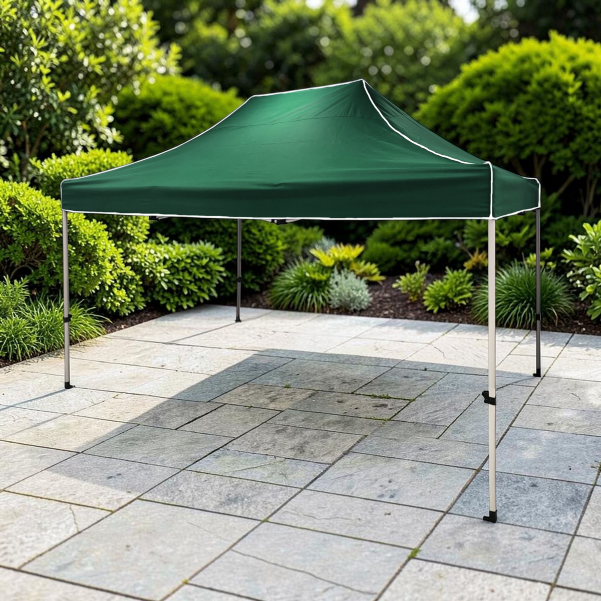 Tolda/Lona 800D Verde 3X4.5M 1 en ambiente