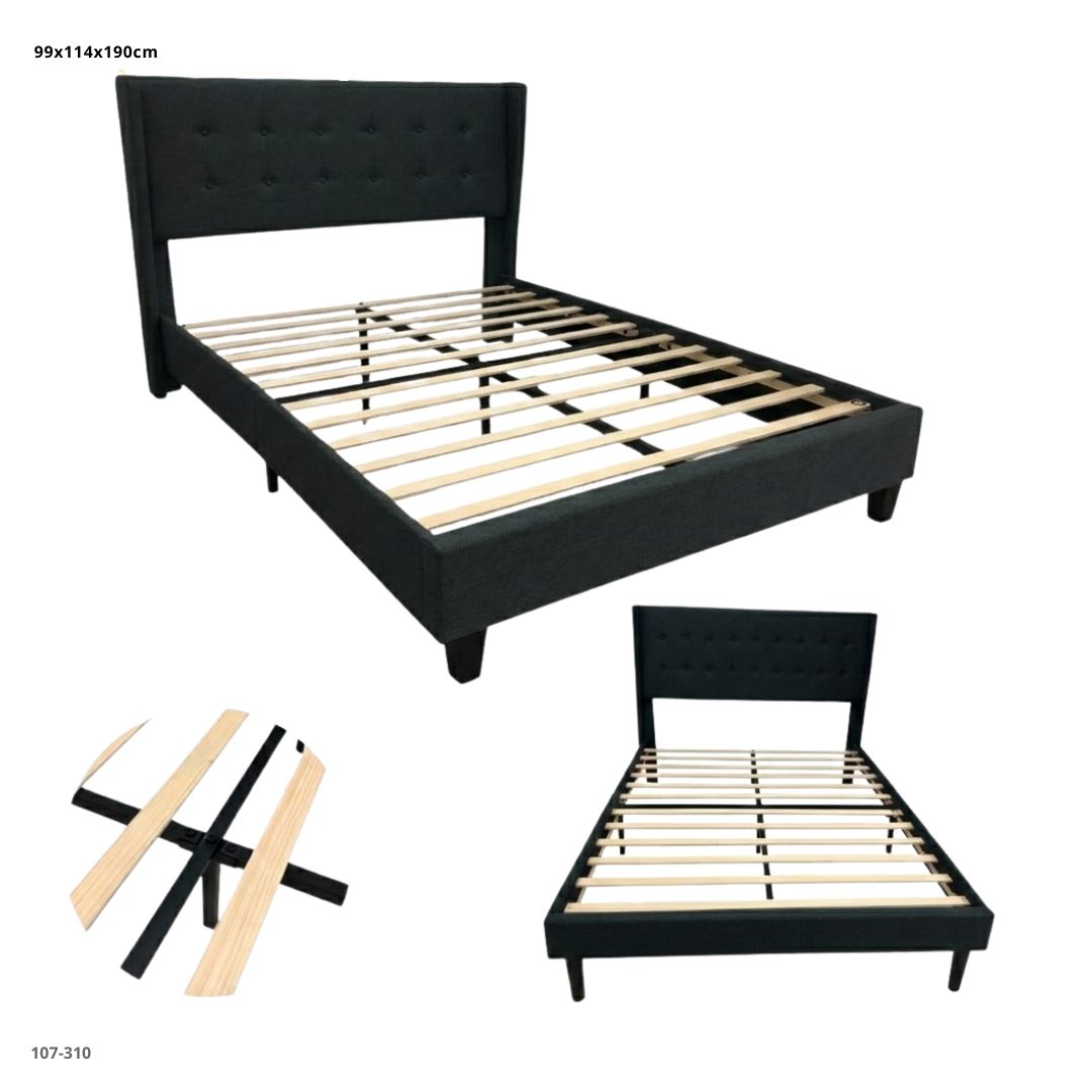 Cama Gris Oscuro 2