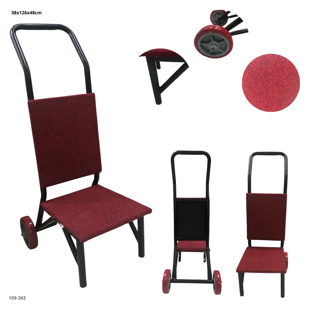 CARRETILLA DE SILLAS DE EVENTO