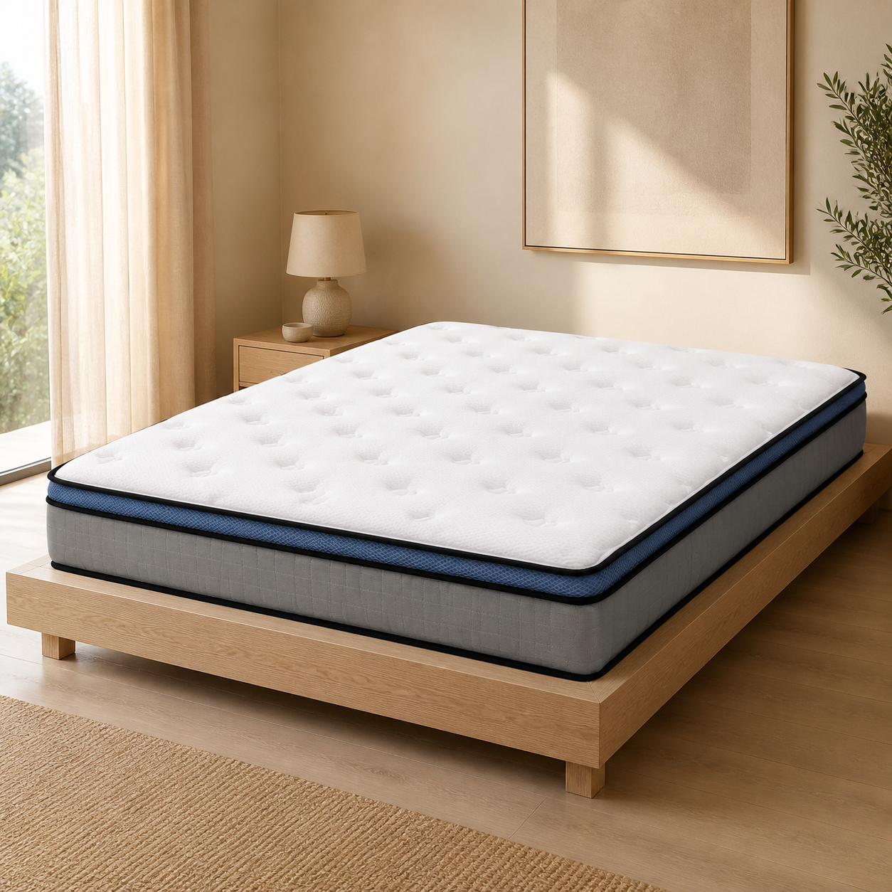 Colchon Empacado al Vacio Comfort Time Gold