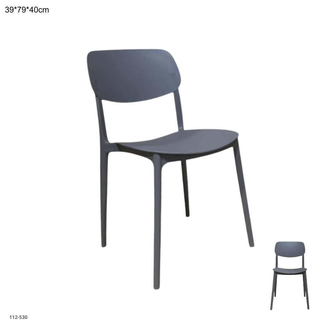 MODERN WHITE CHAIR / 30-221-219