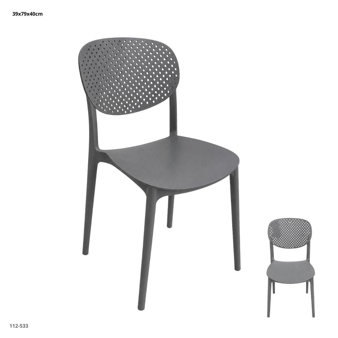 MODERN WHITE CHAIR / 30-221-219