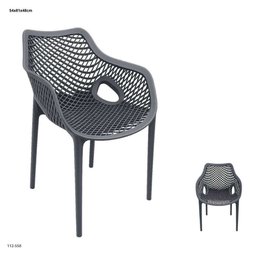 MODERN WHITE CHAIR / 30-221-219