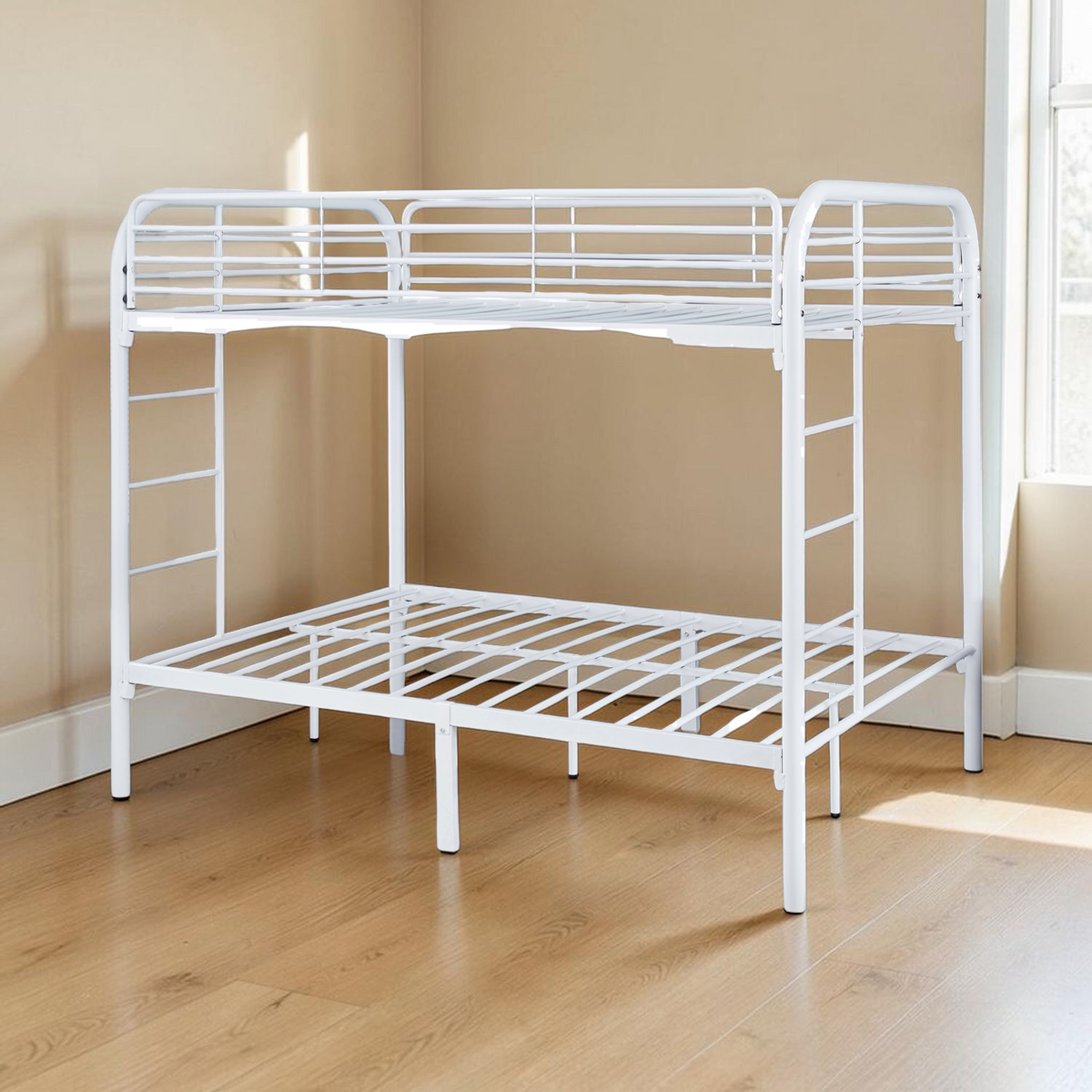 Camarote Full/Full de Metal Blanco (114-605) en ambiente