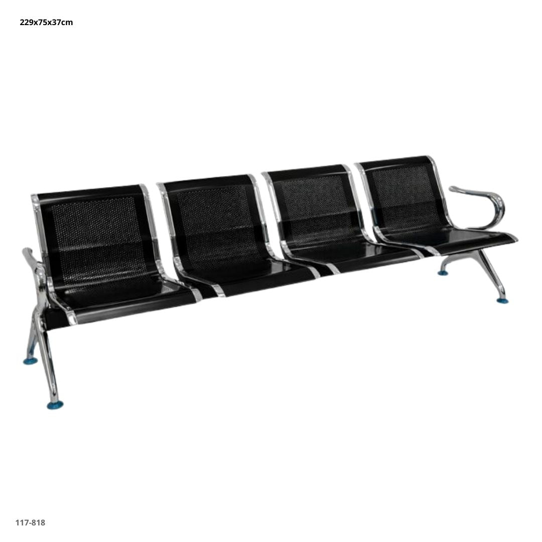 SET 4 SILLAS  METAL