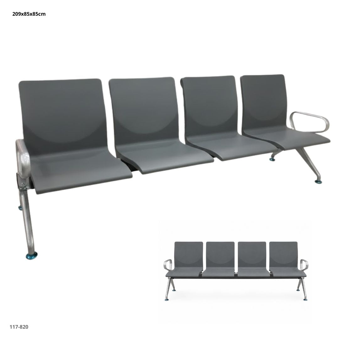 SET 4 SILLAS PLASTICA