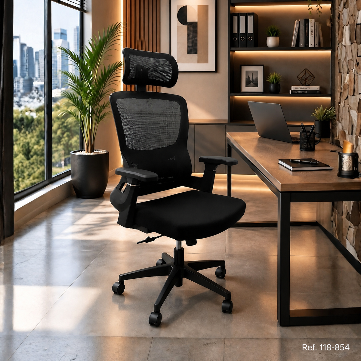 Silla de oficina Ref. 118-854 en ambiente