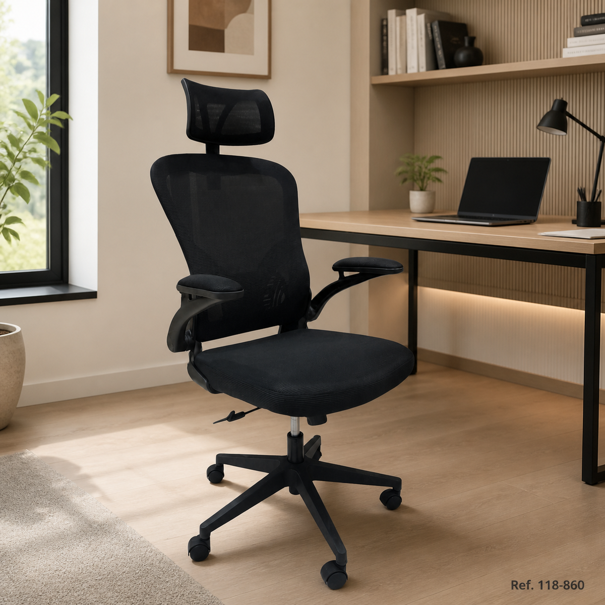 Silla de oficina Ref. 118-860 en ambiente