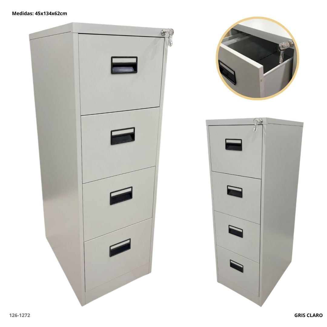 ARCHIVADOR METALICO 4 GAVETAS