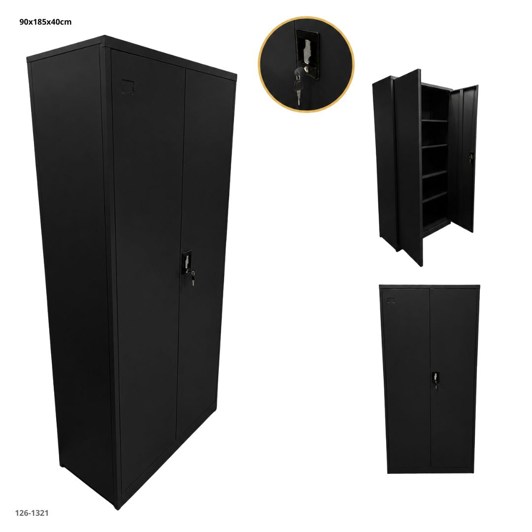 CASILLERO METALICO 2 PUERTAS PLEGABLE 185x90x40