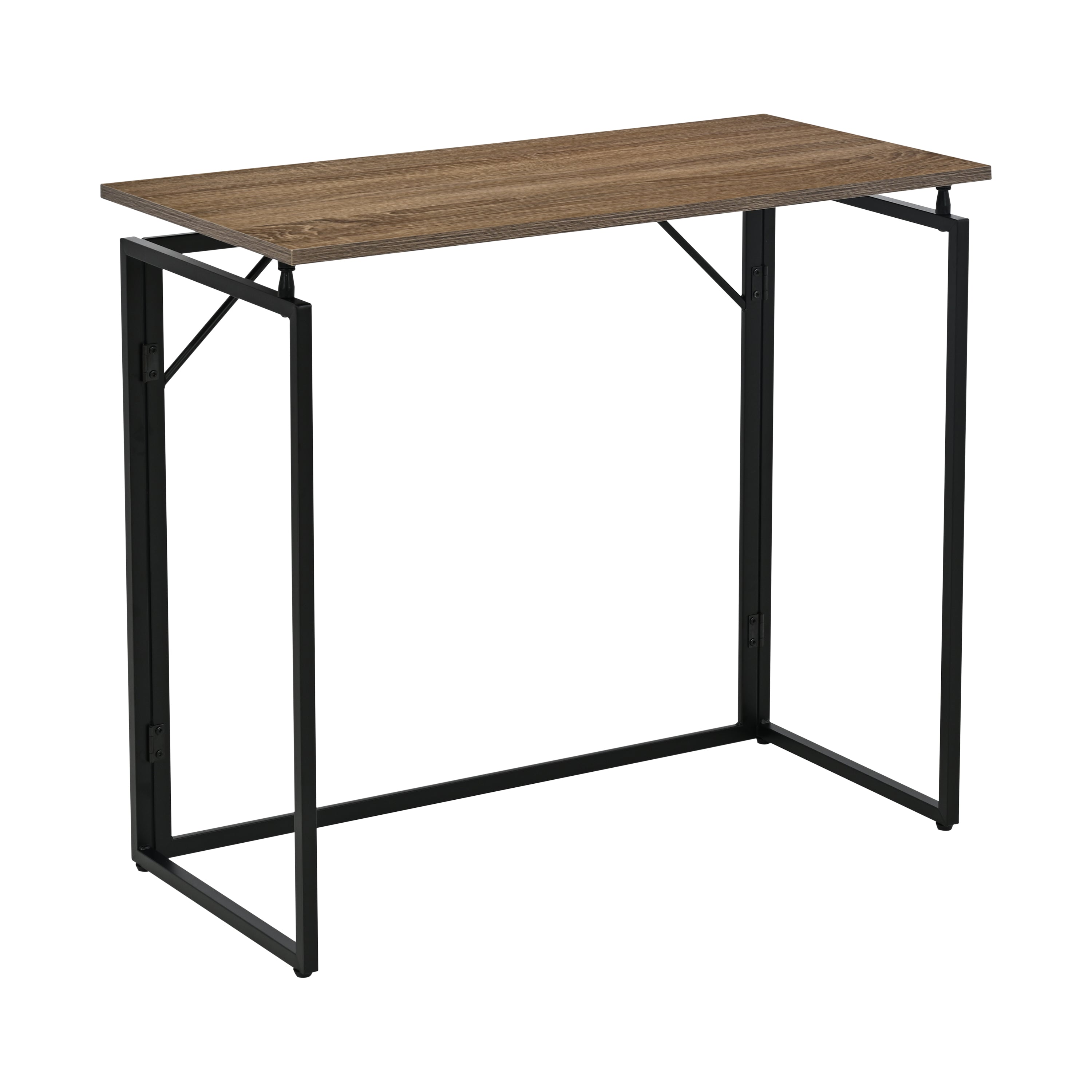 Escritorio Plegable Nogal 80x40x72 cm - vista 2 - Ref. 131-302